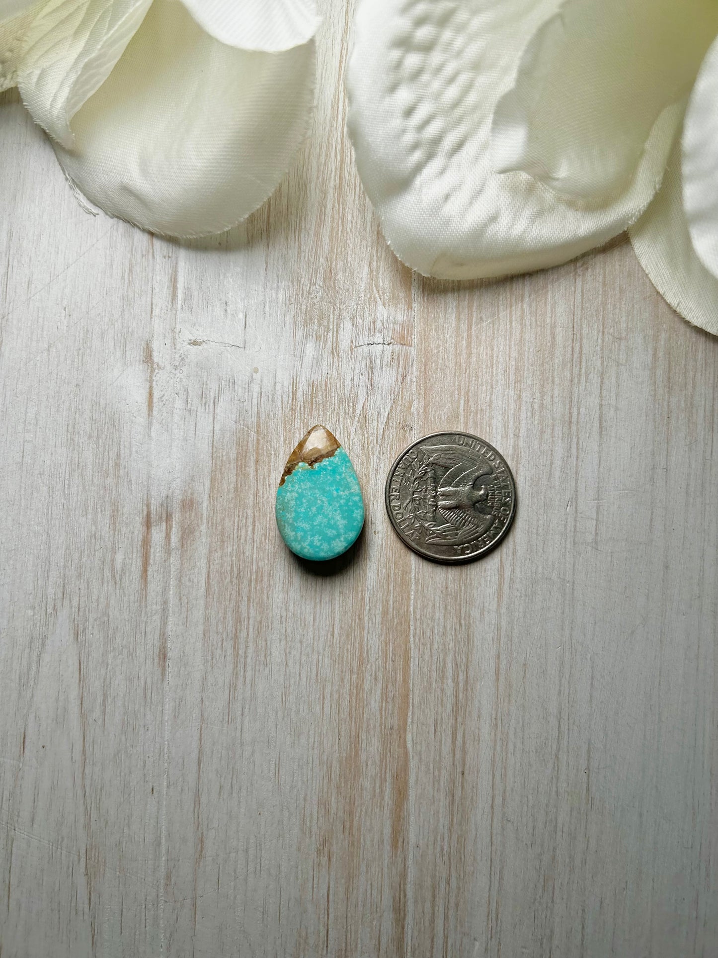 Number 8 Turquoise Cab