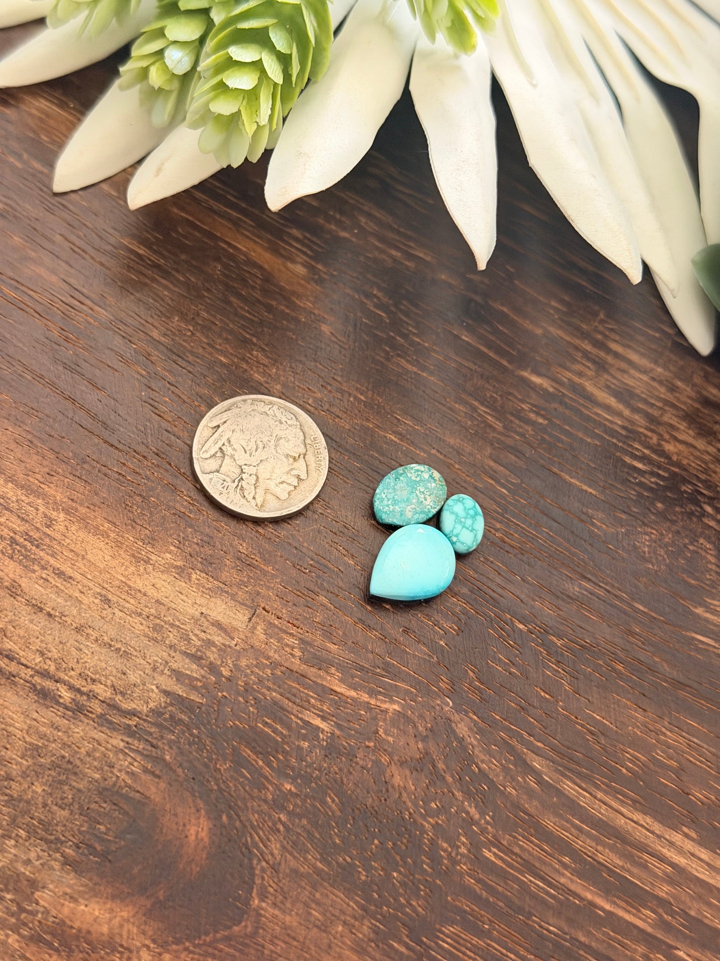 White Water Turquoise Cabs