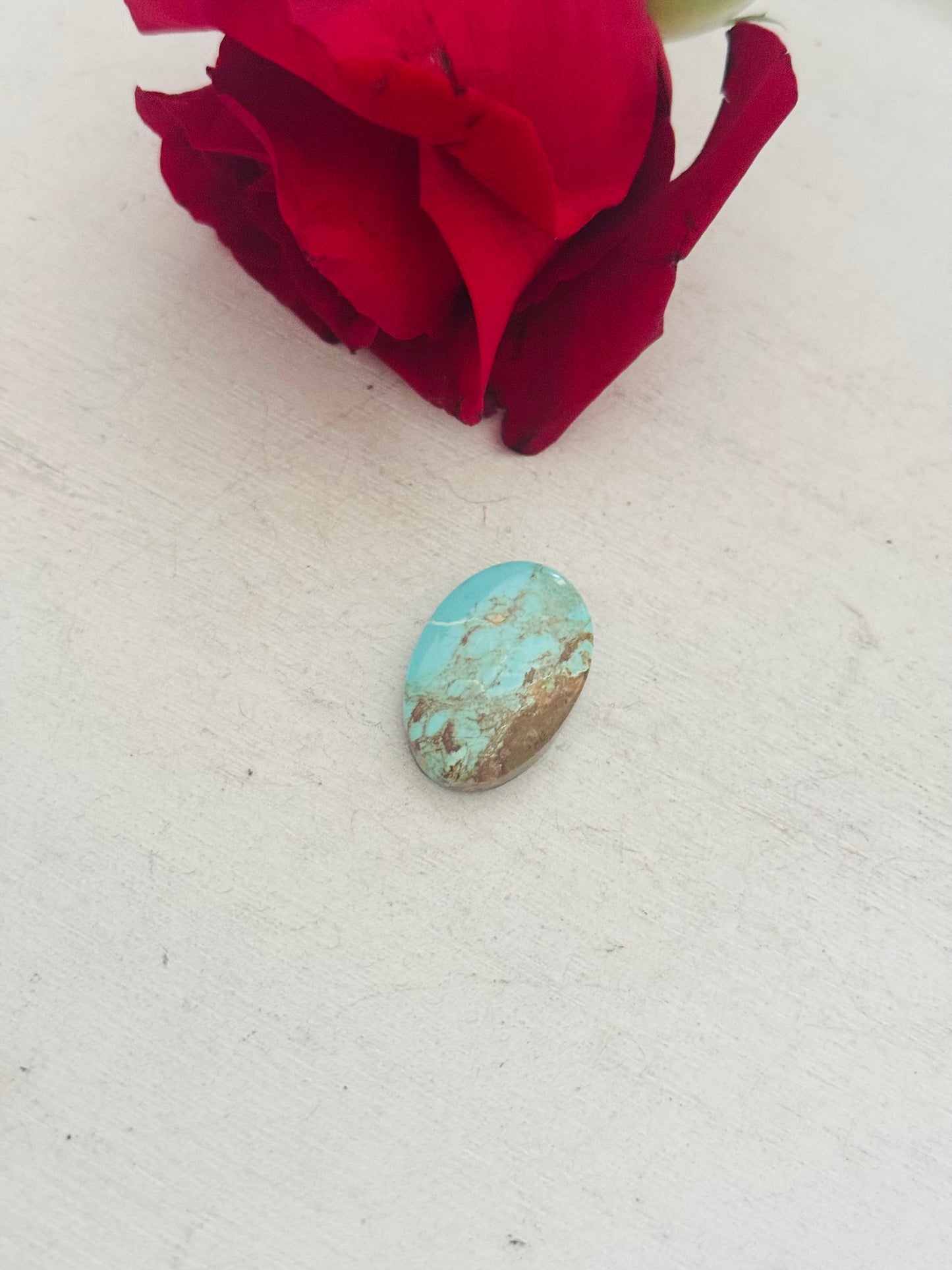 Number 8 Turquoise Cab