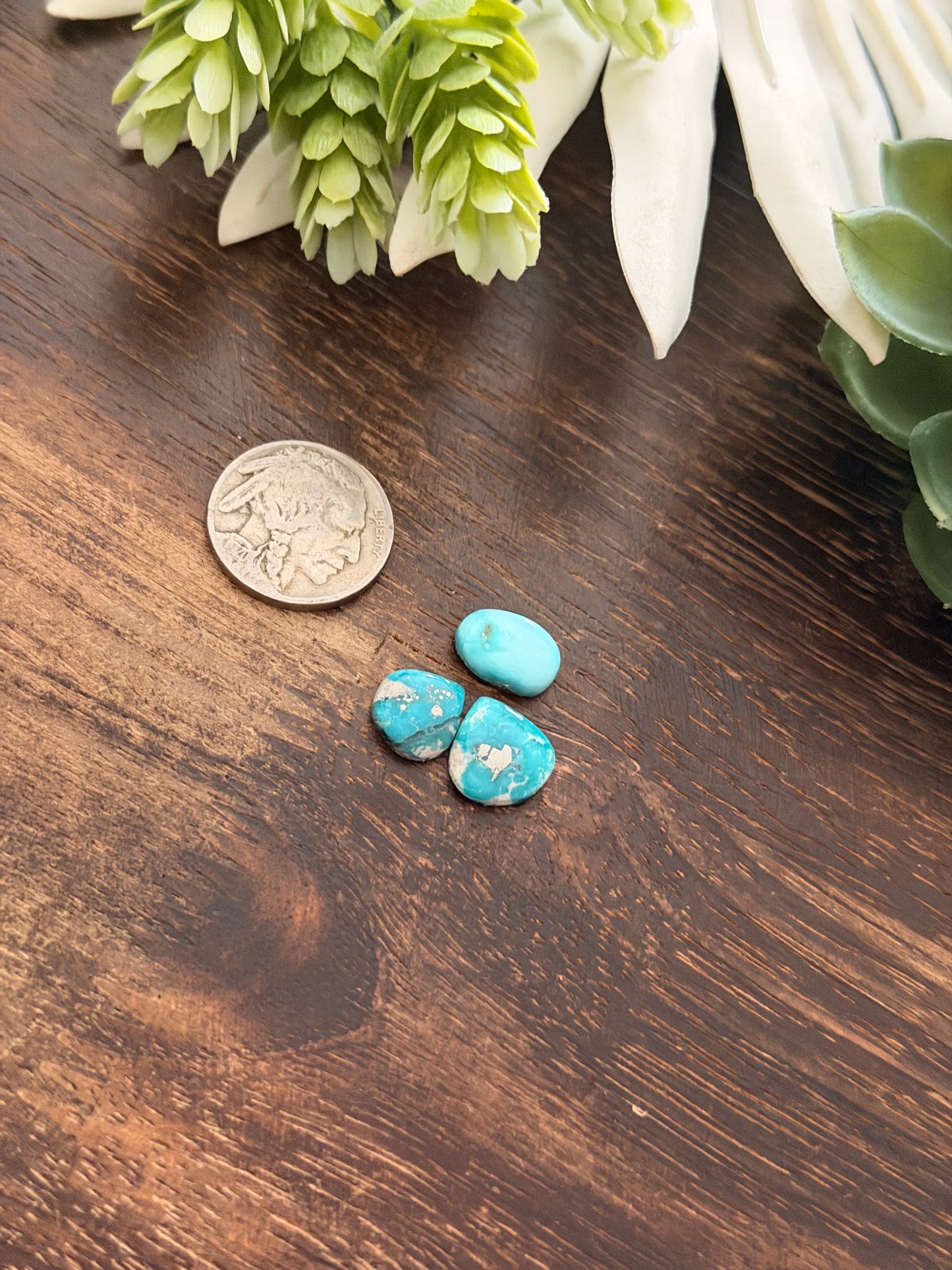 White Water Turquoise Cabs