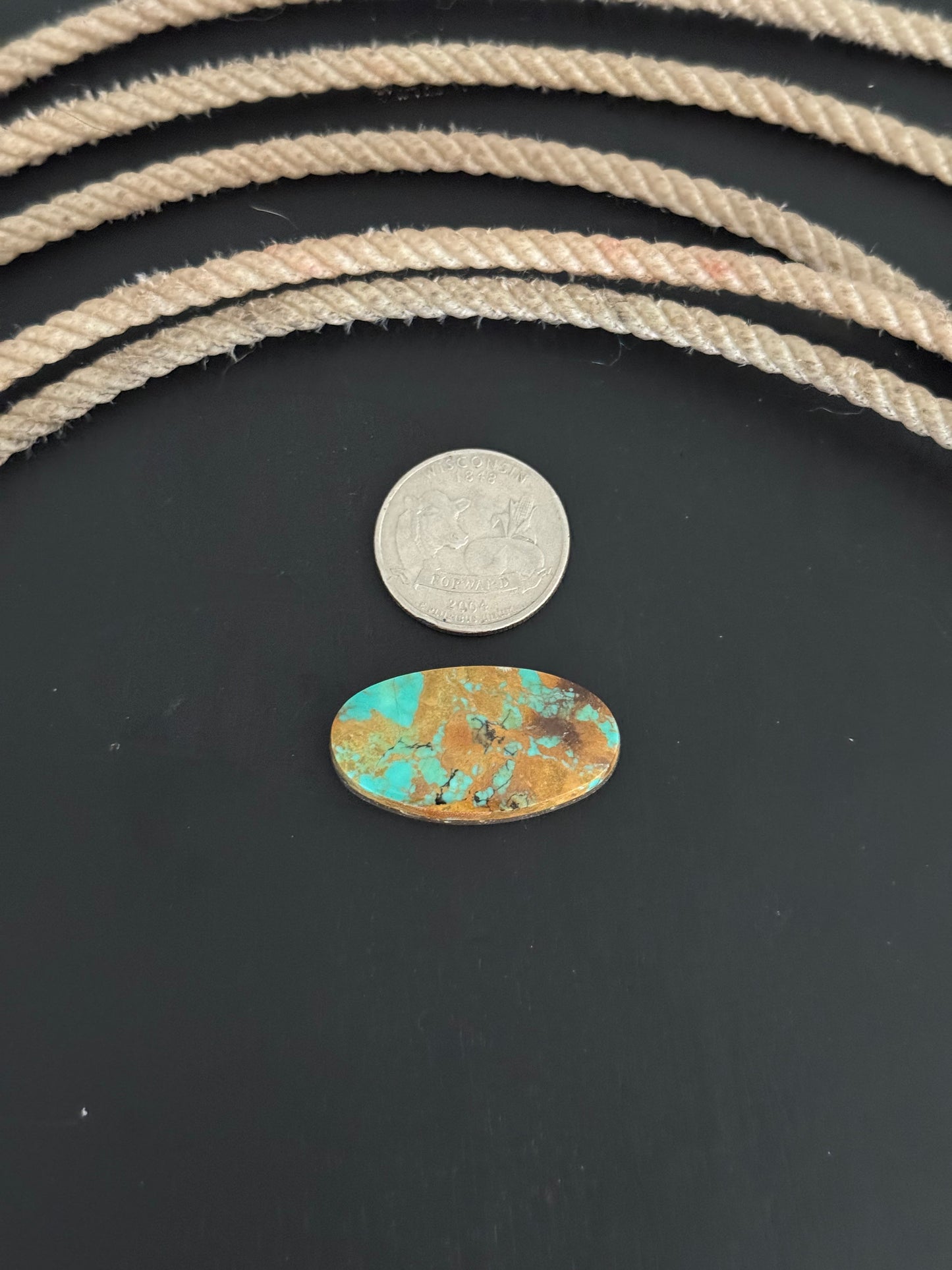High Grade Kings Manassa Turquoise Cab