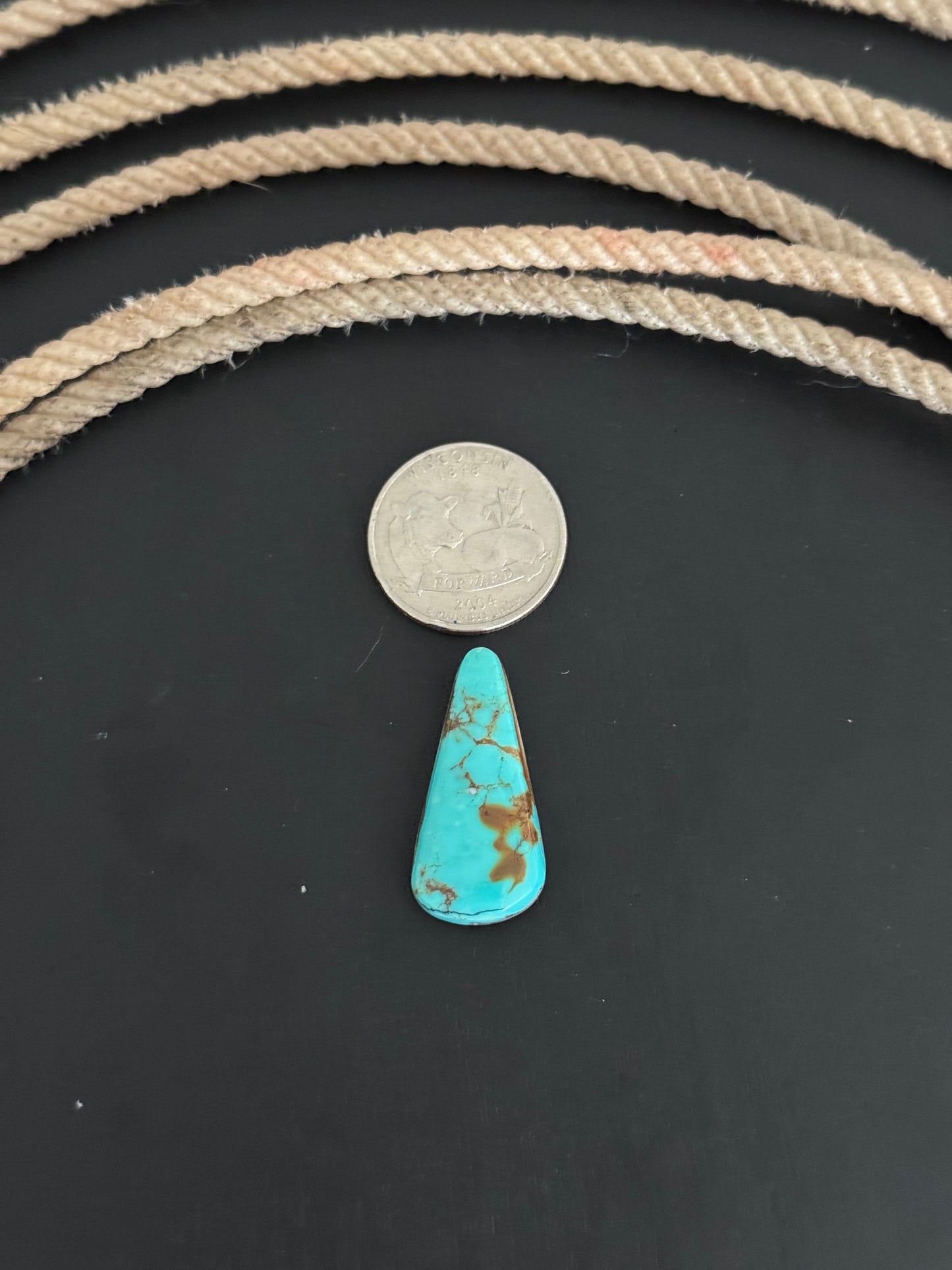 High Grade Kings Manassa Turquoise Cab