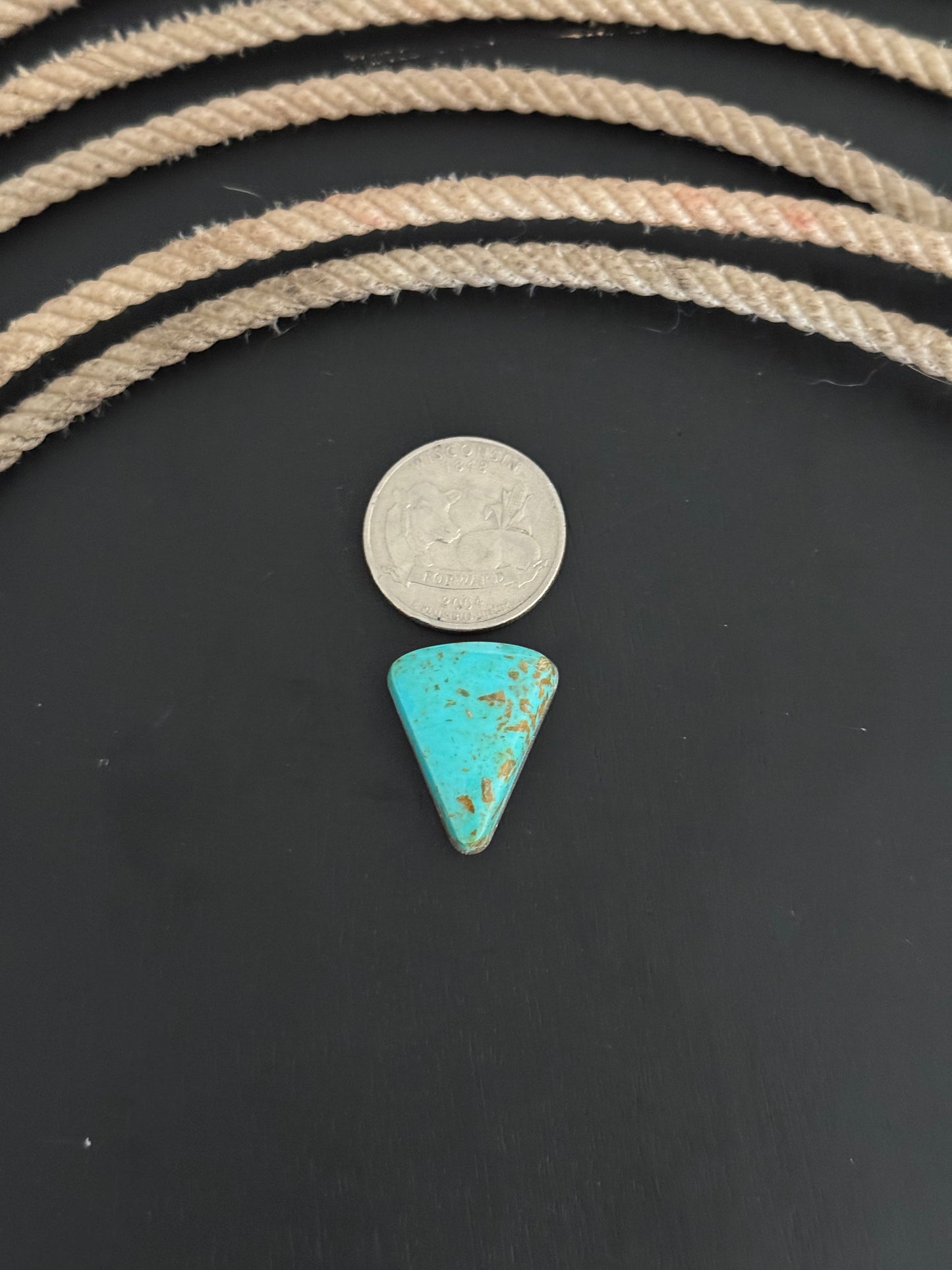 High Grade Kings Manassa Turquoise Cab