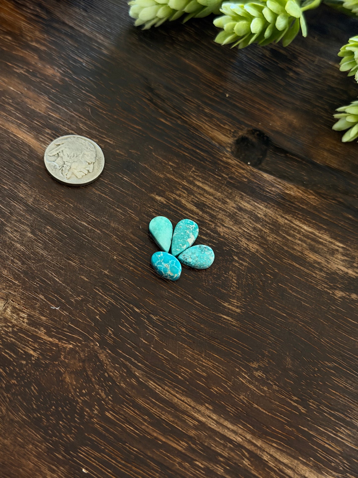 White Water Turquoise Cabs