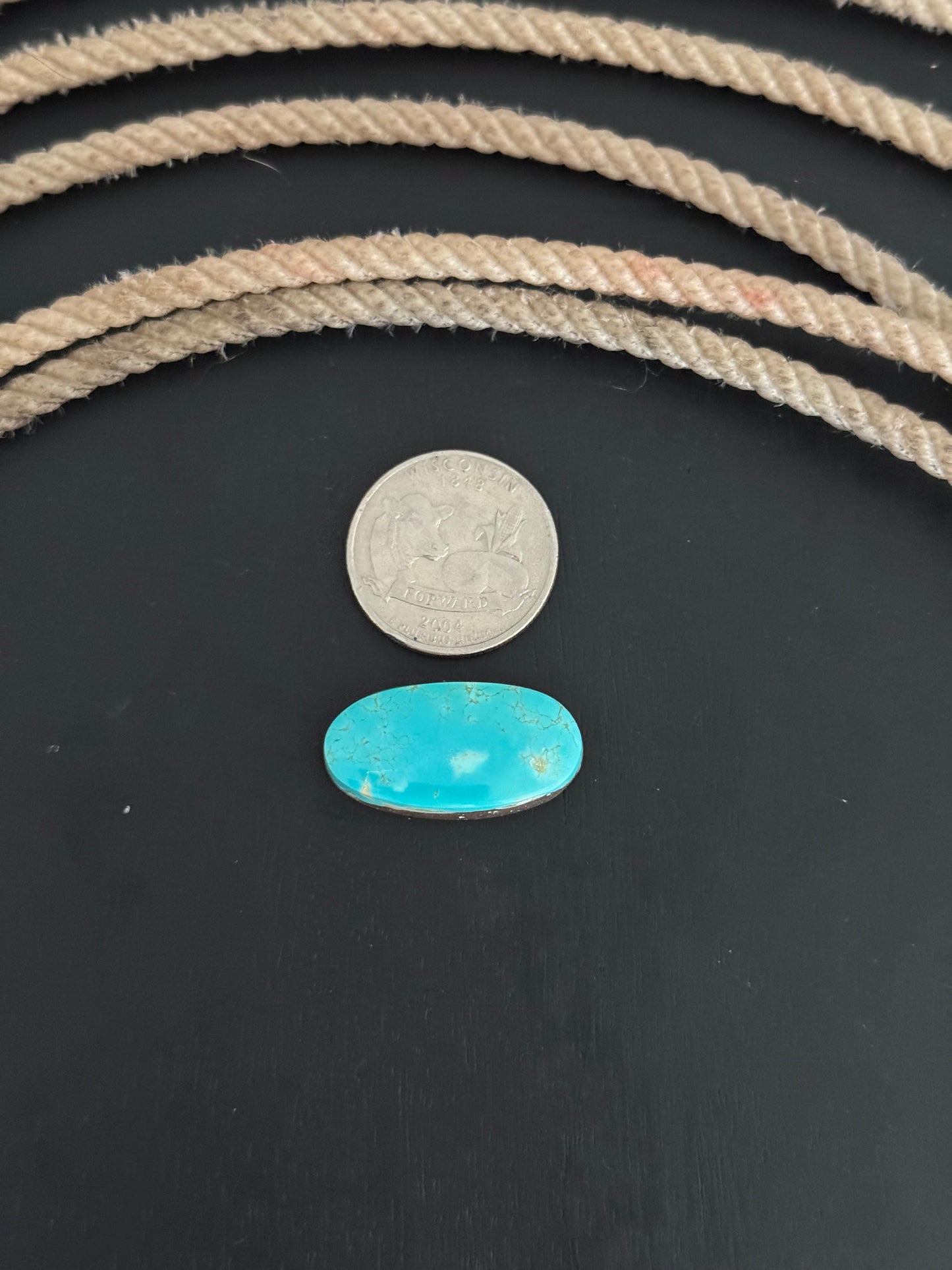 High Grade Kings Manassa Turquoise Cab