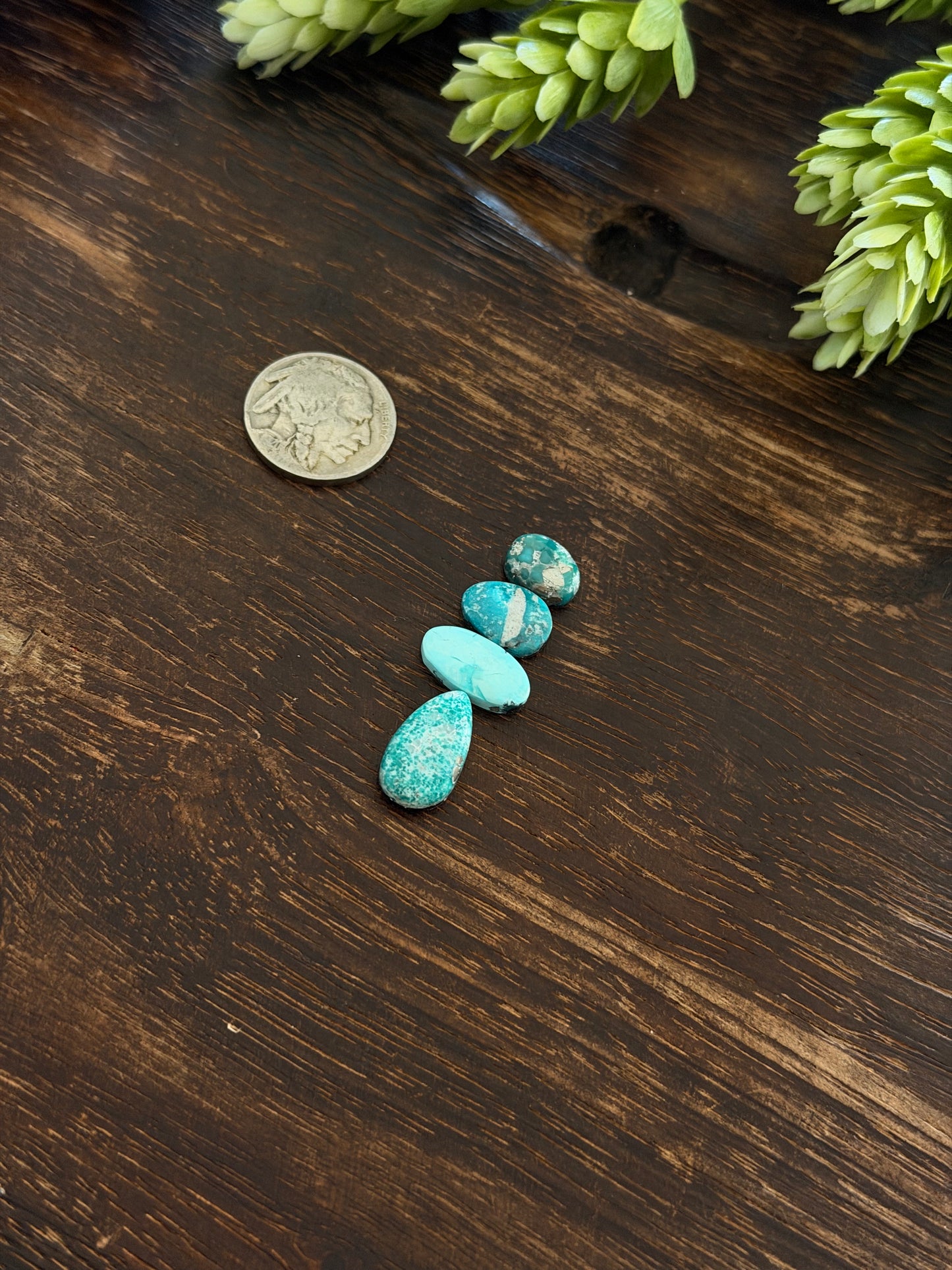 White Water Turquoise Cabs