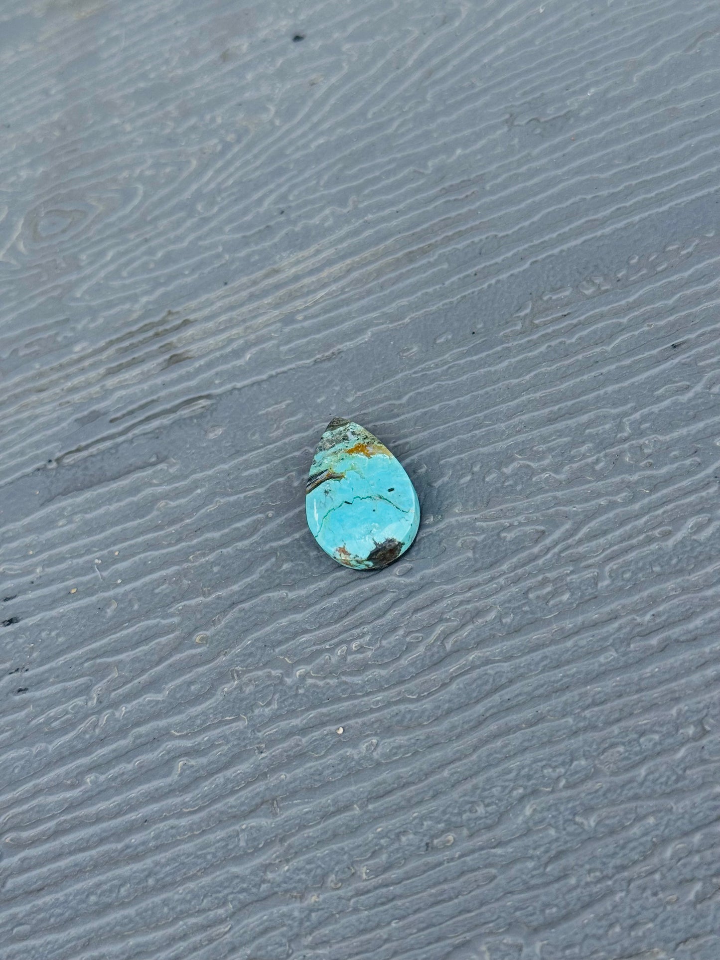 Number 8 Turquoise Cab