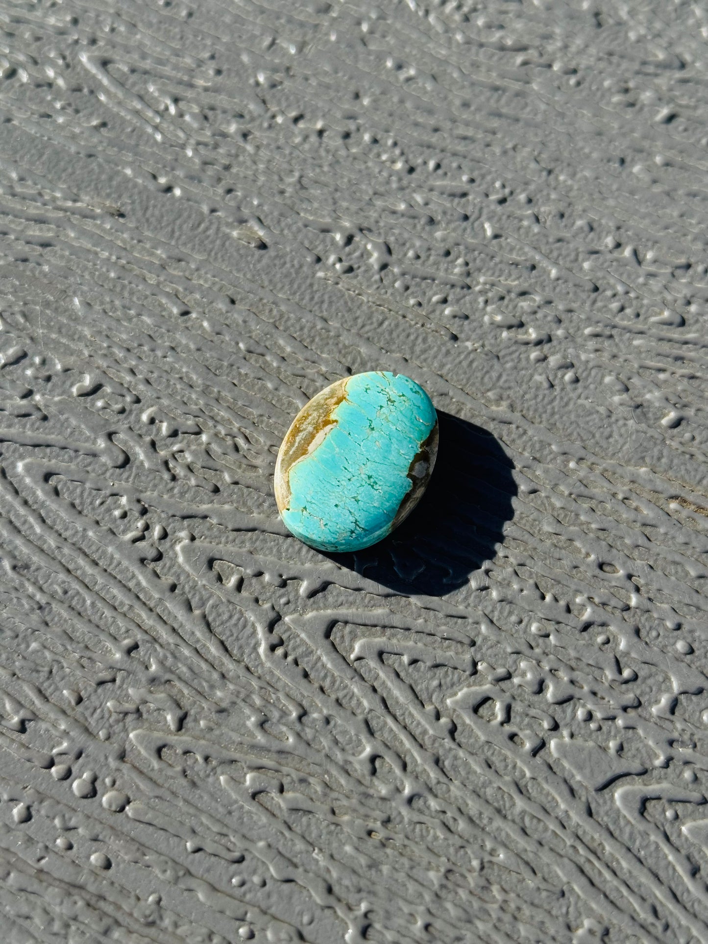 Number 8 Turquoise Cab