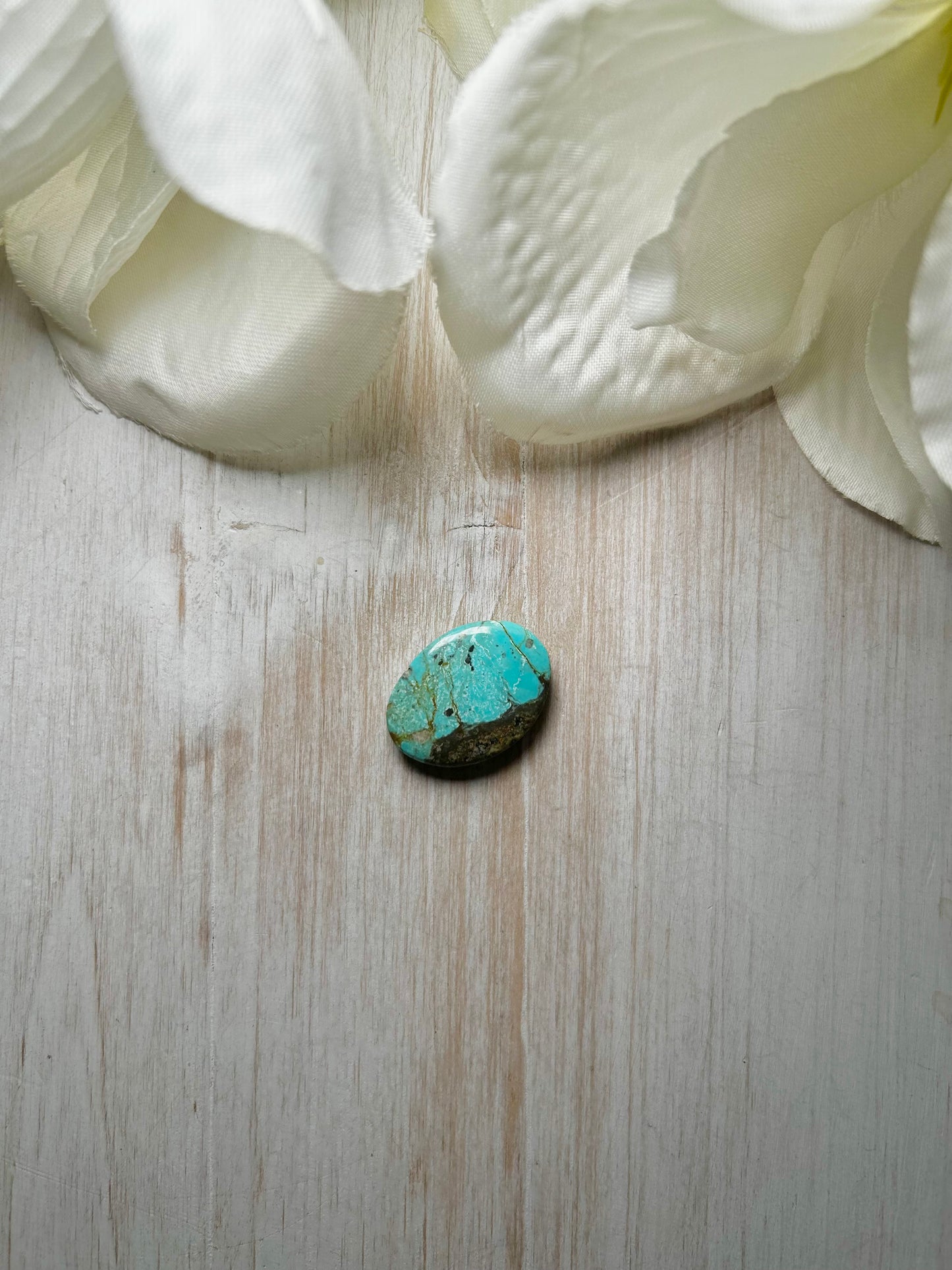 Number 8 Turquoise Cab