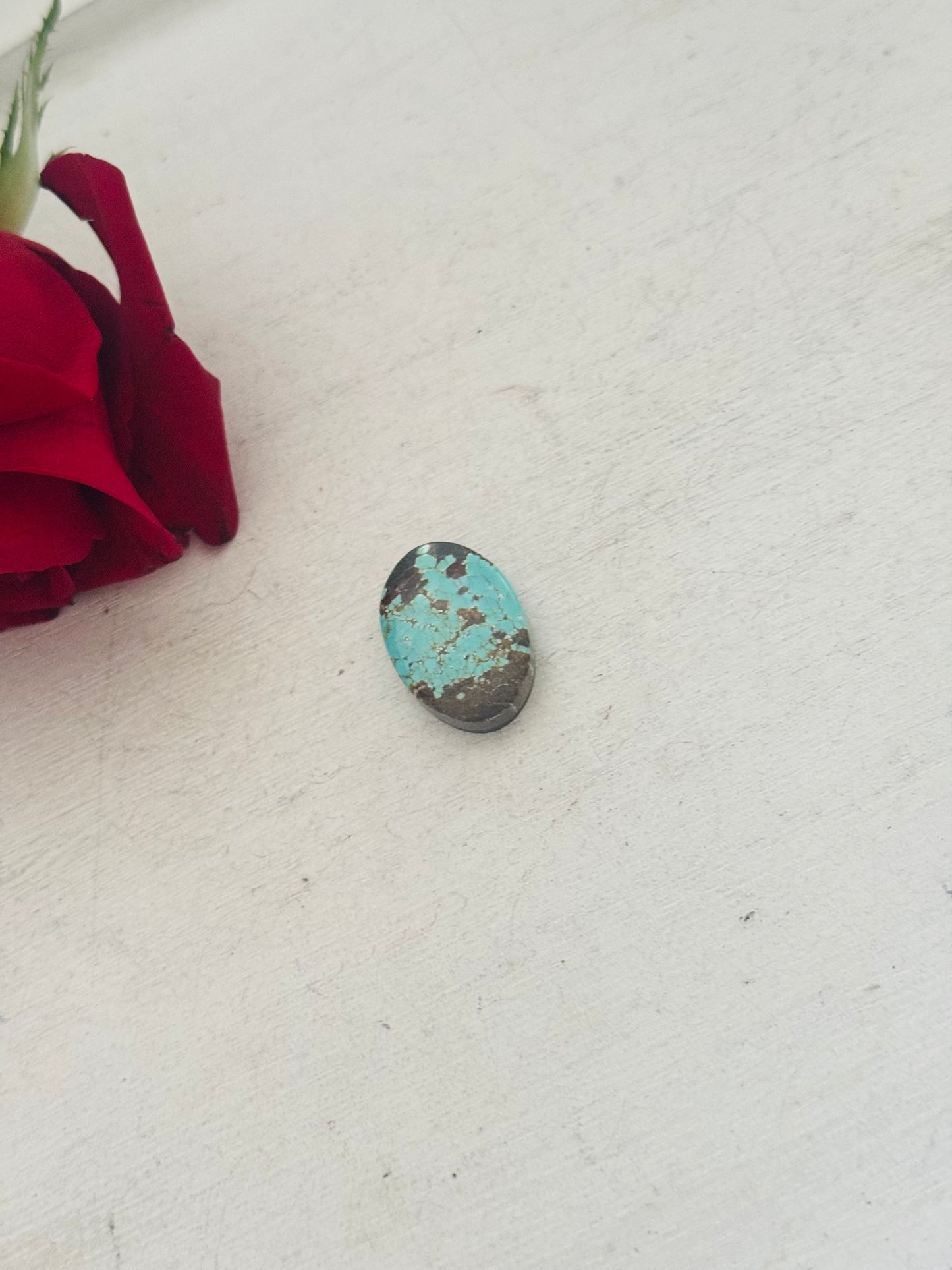Number 8 Turquoise Cab