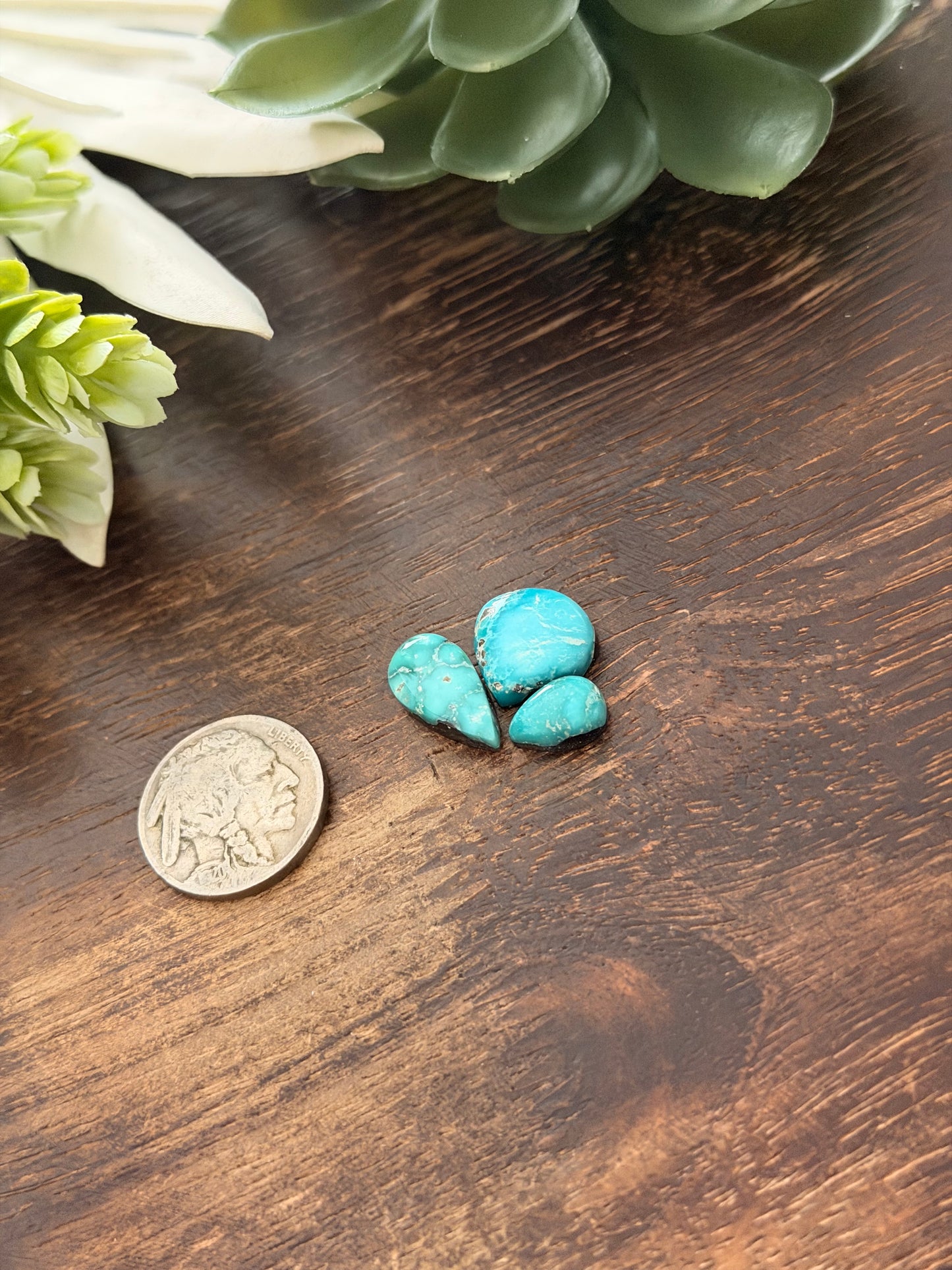 White Water Turquoise Cabs