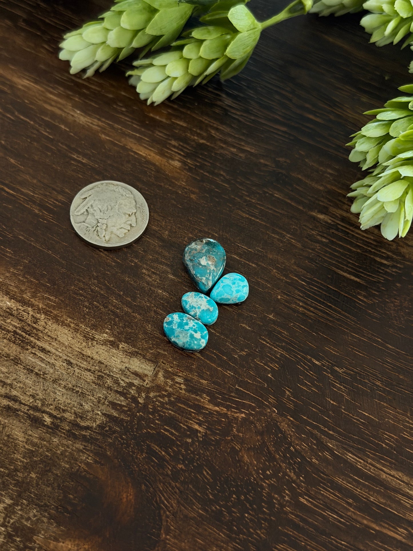 White Water Turquoise Cabs