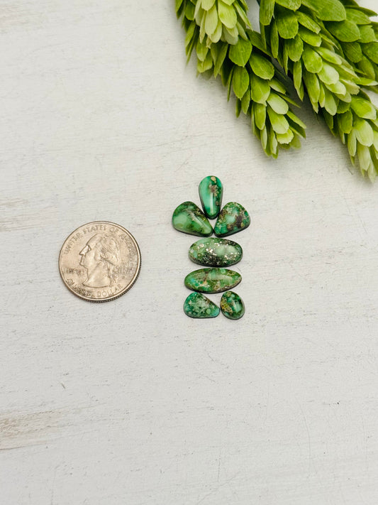 Natural Sonoran Gold Turquoise Cabs