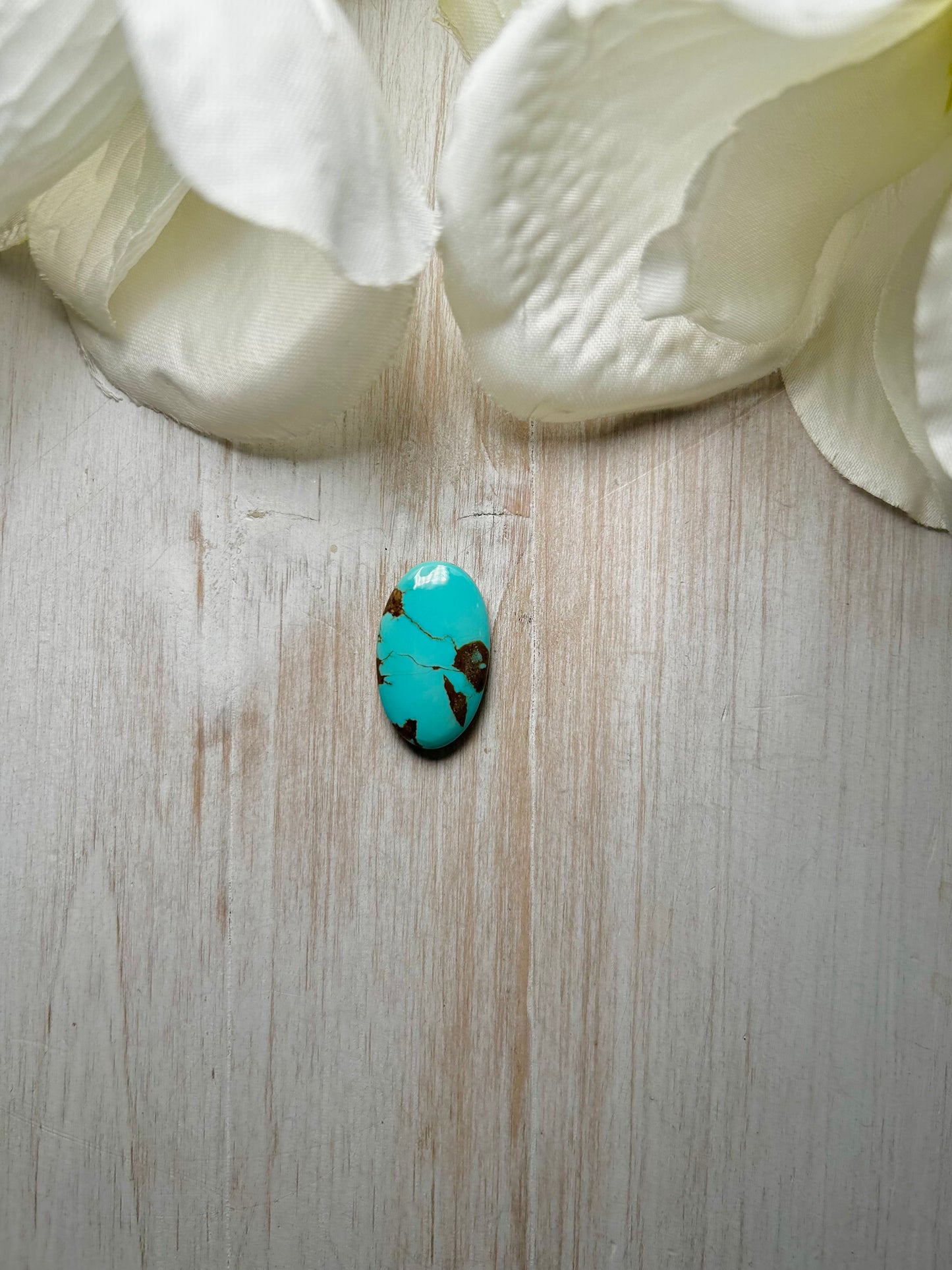 Number 8 Turquoise Cab