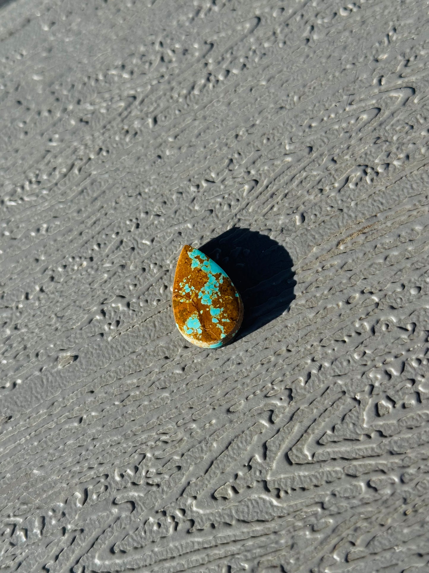 Number 8 Turquoise Cab