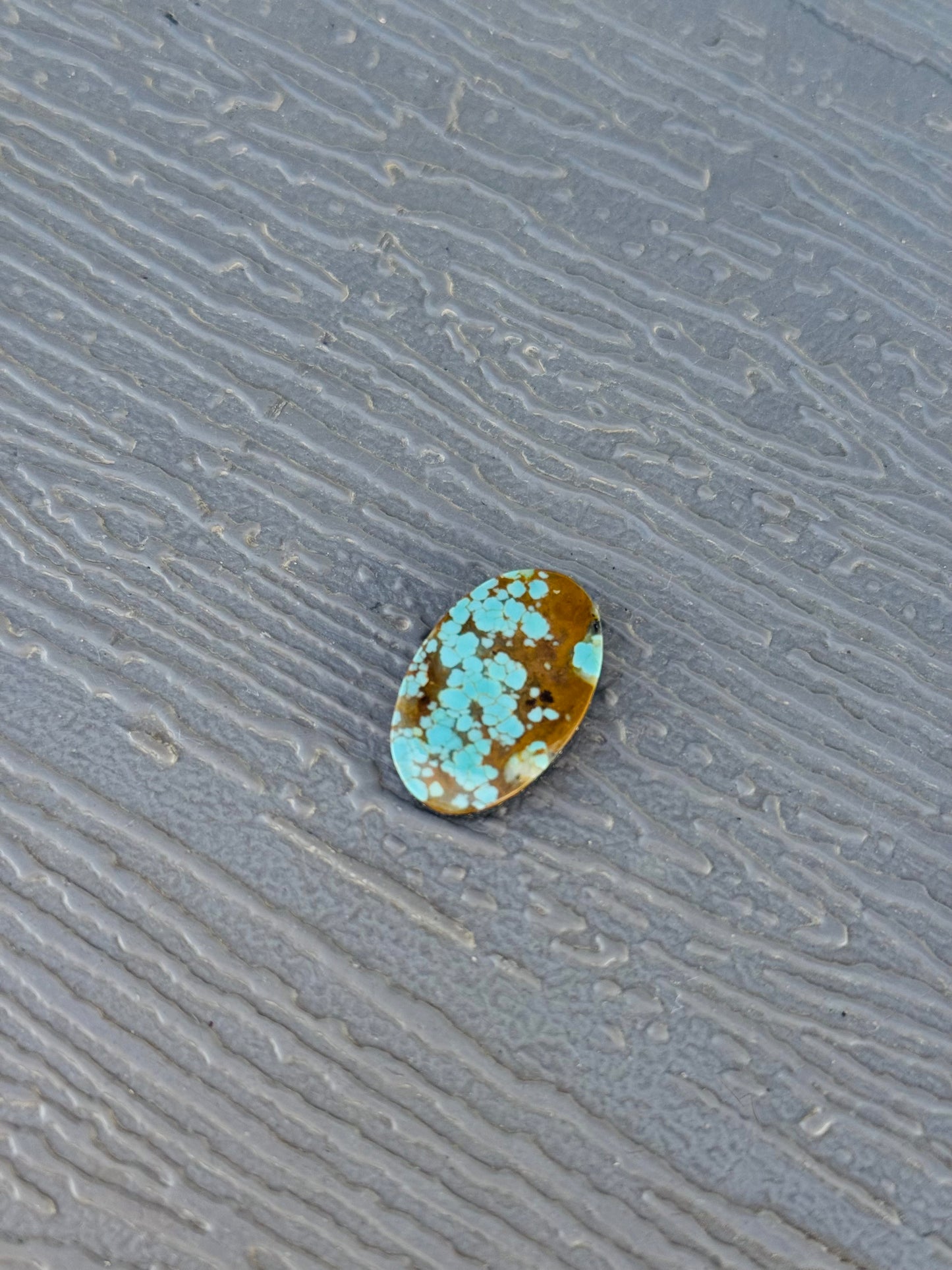 Number 8 Turquoise Cab