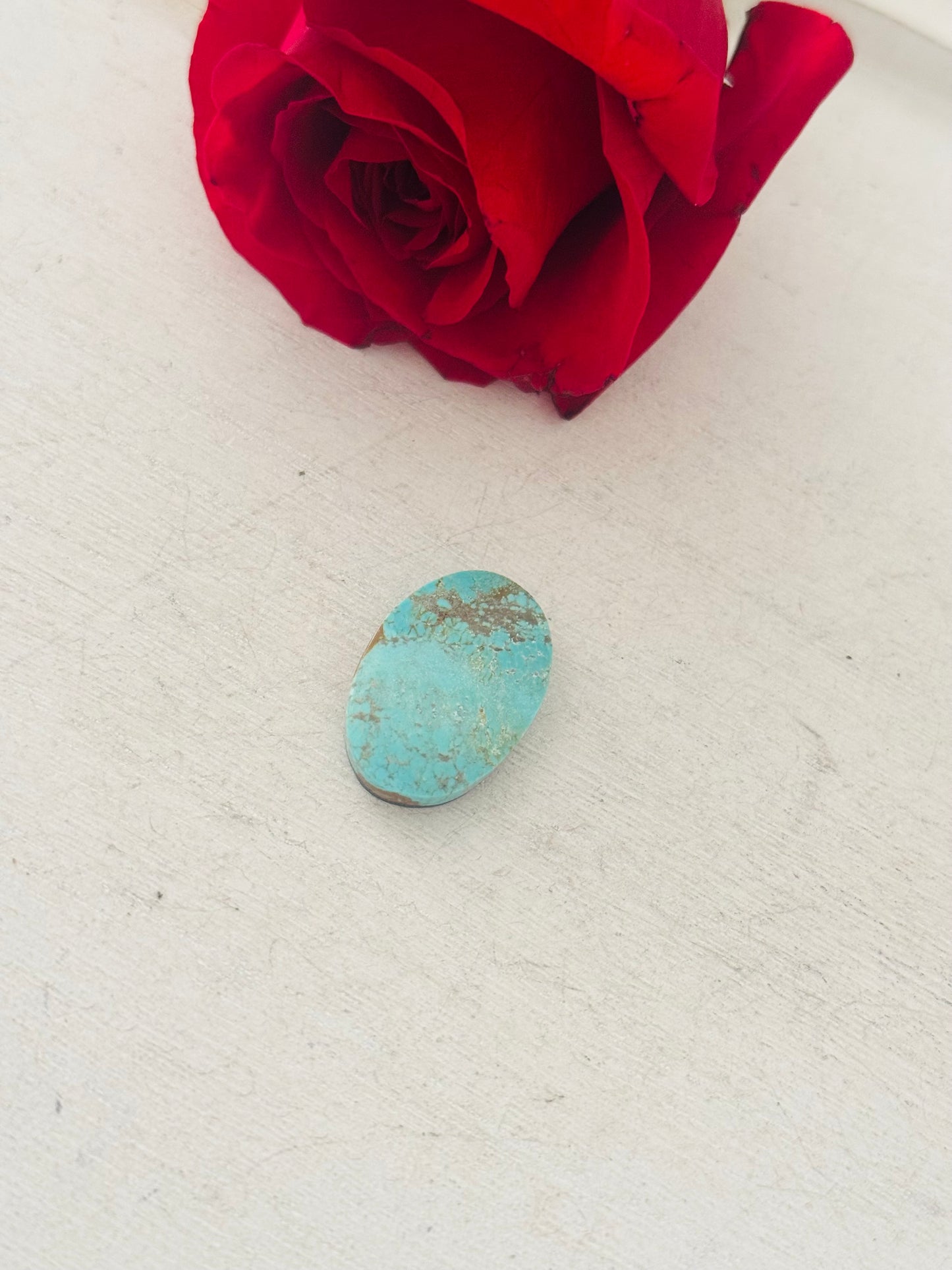Number 8 Turquoise Cab