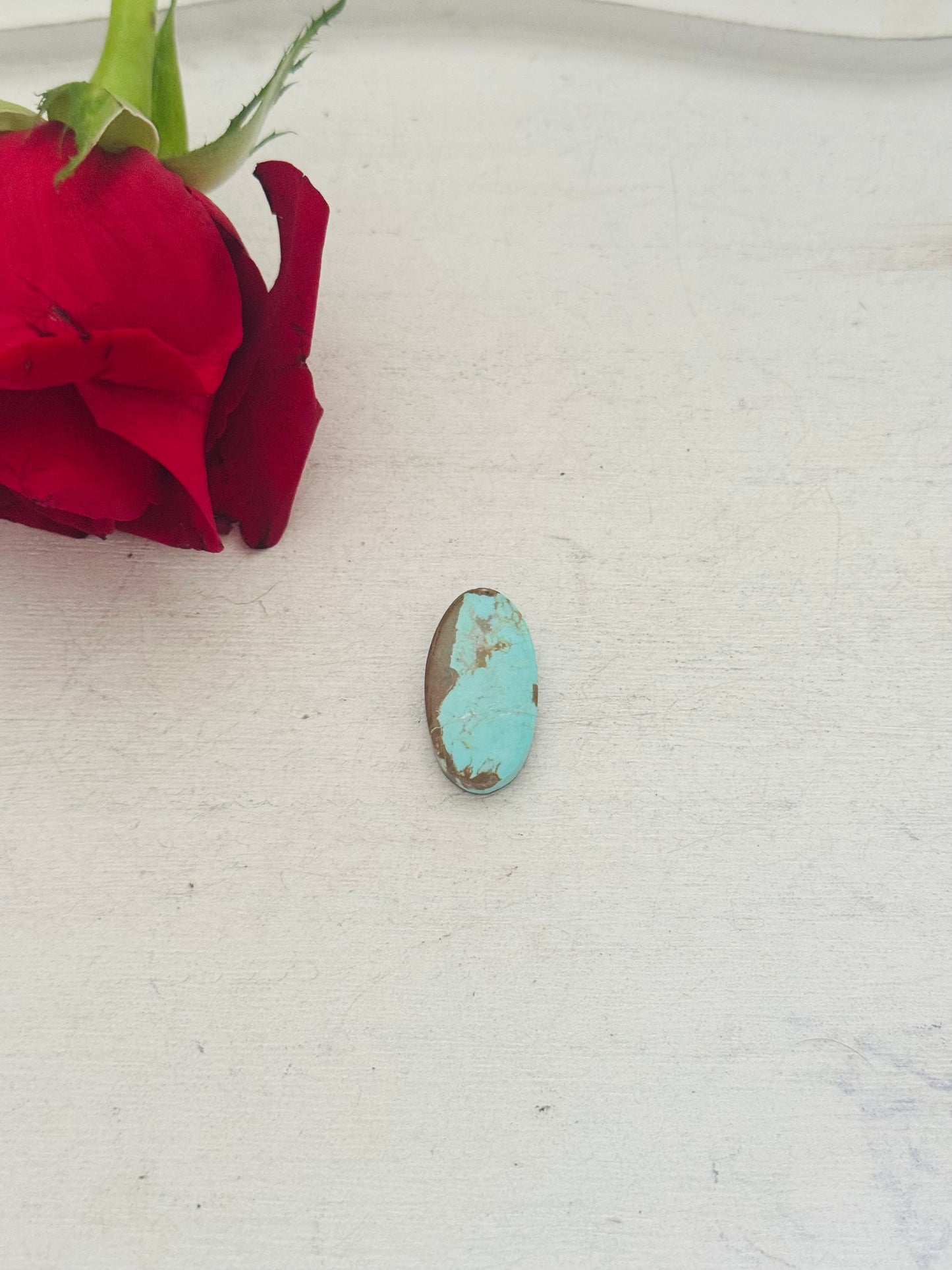Number 8 Turquoise Cab