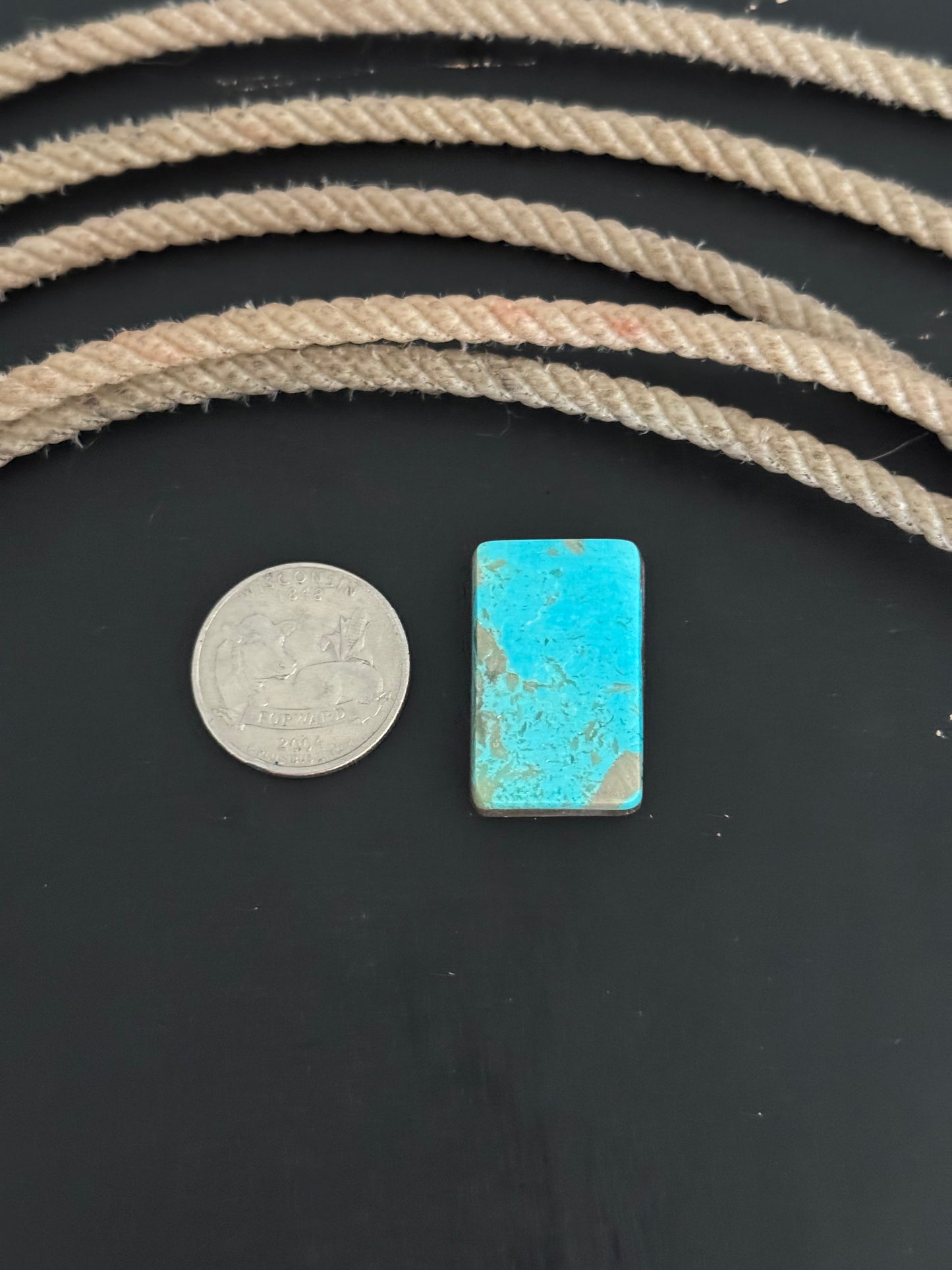 High Grade Kings Manassa Turquoise Cab