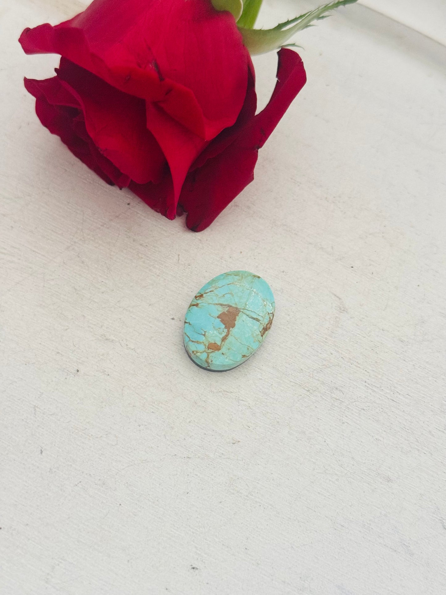 Number 8 Turquoise Cab