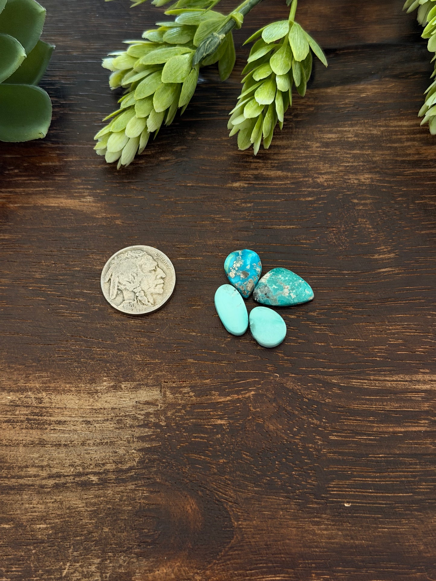 White Water Turquoise Cabs