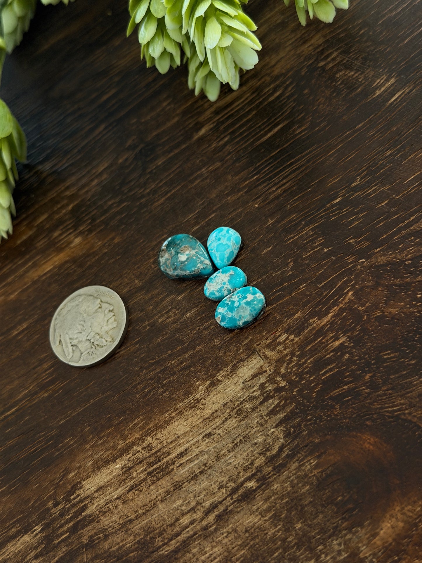 White Water Turquoise Cabs