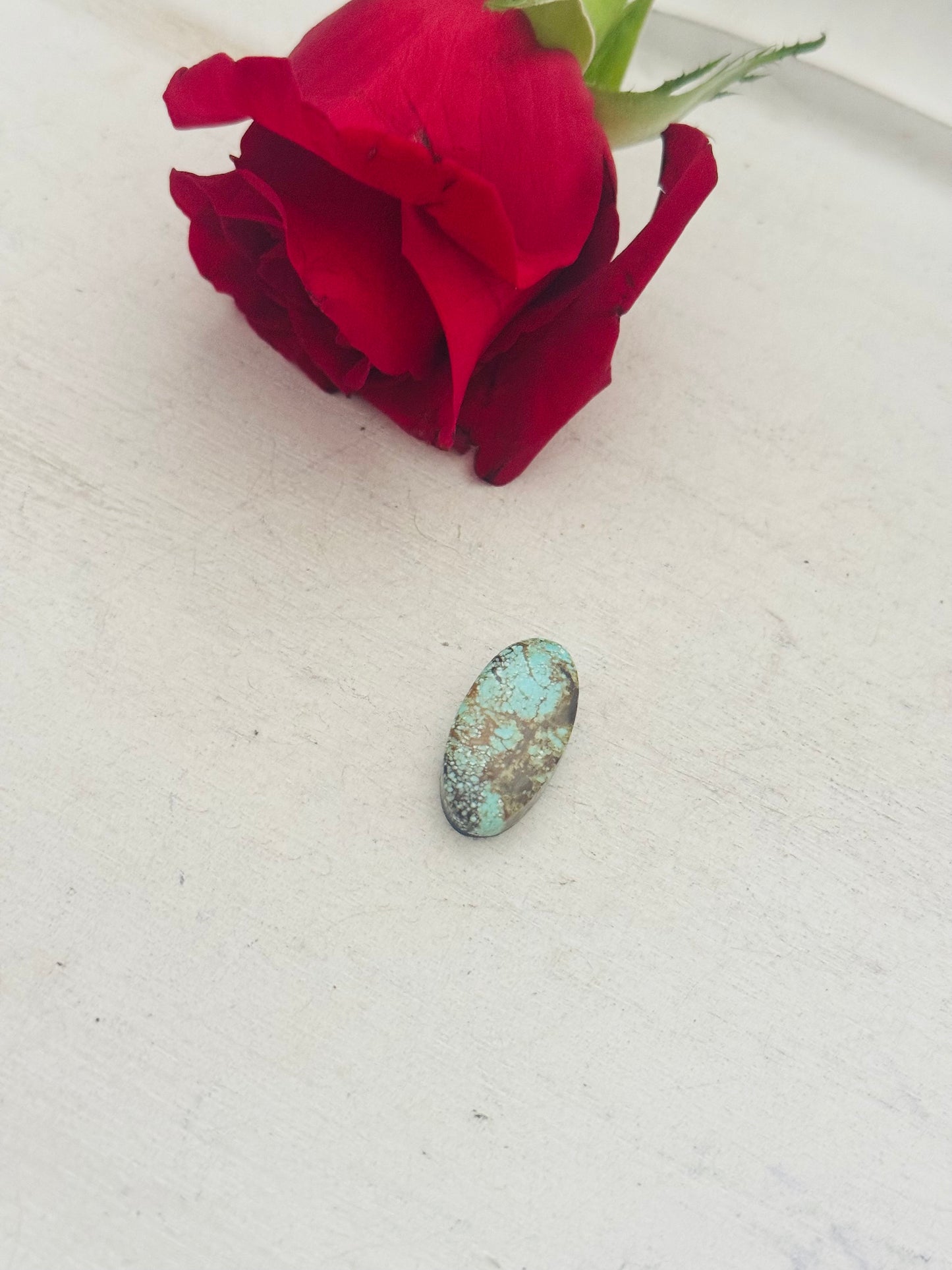 Number 8 Turquoise Cab