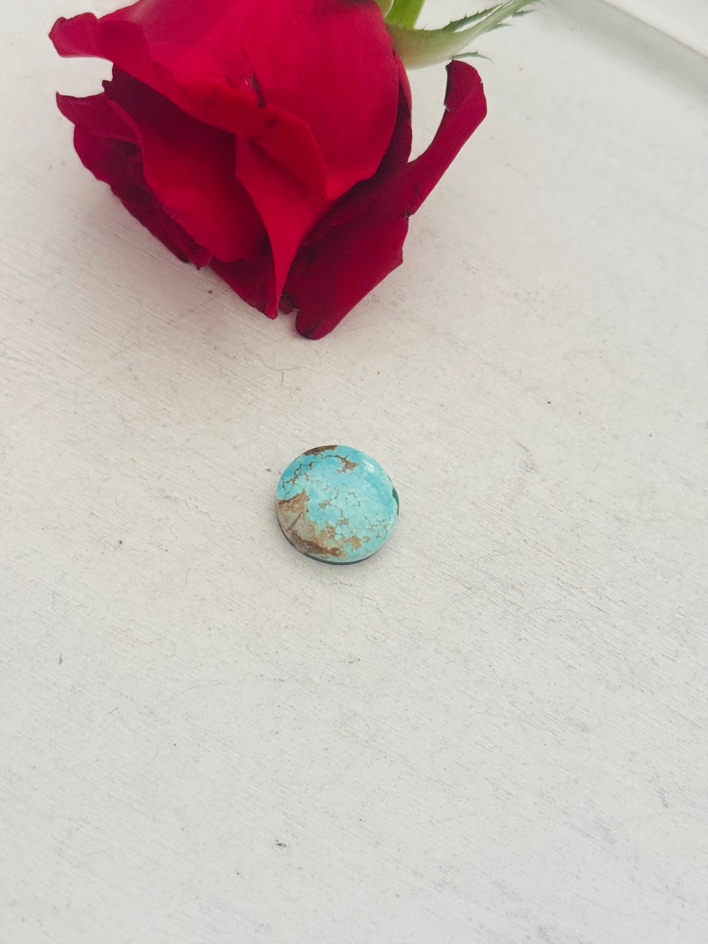 Number 8 Turquoise Cab