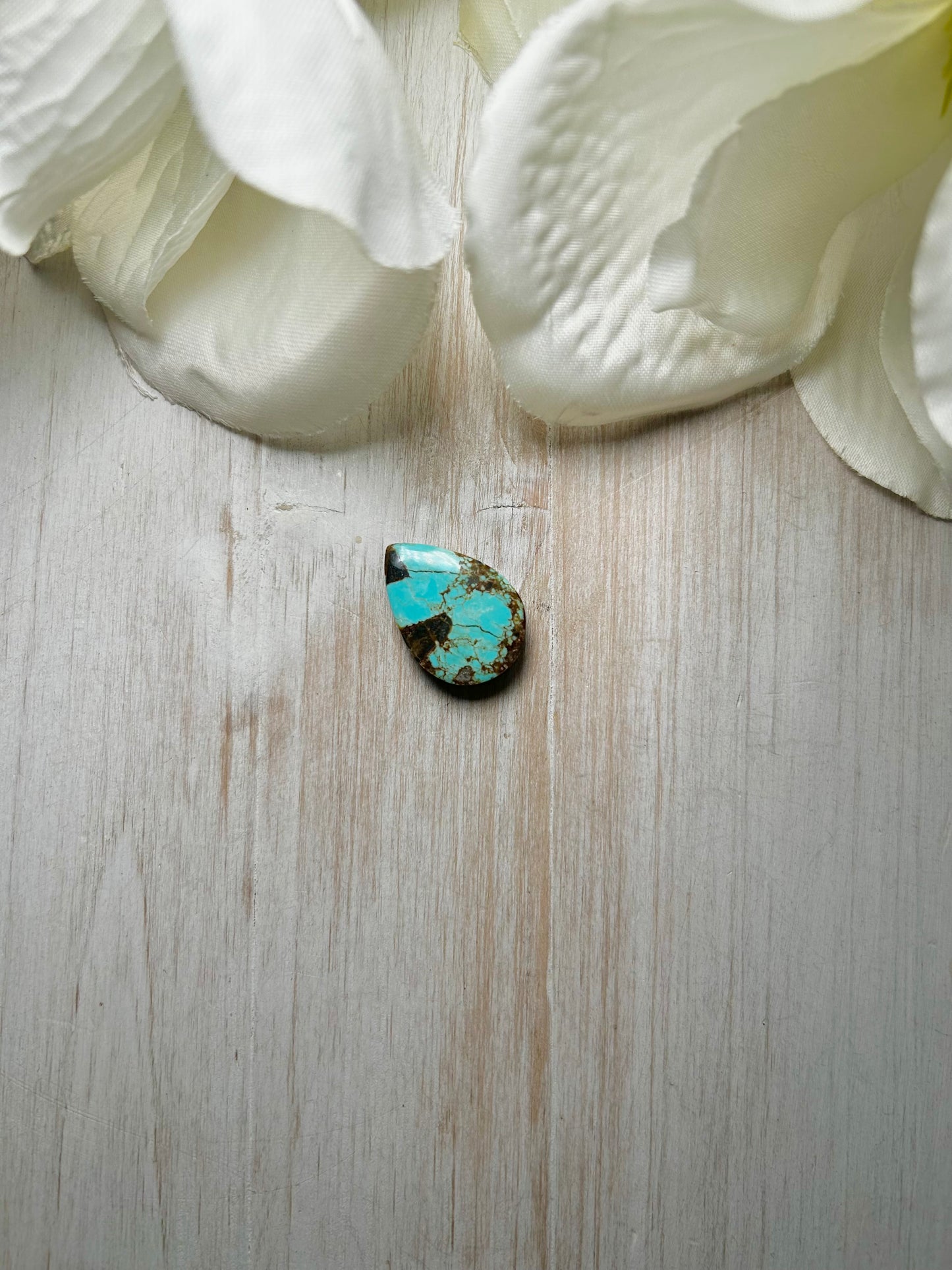 Number 8 Turquoise Cab