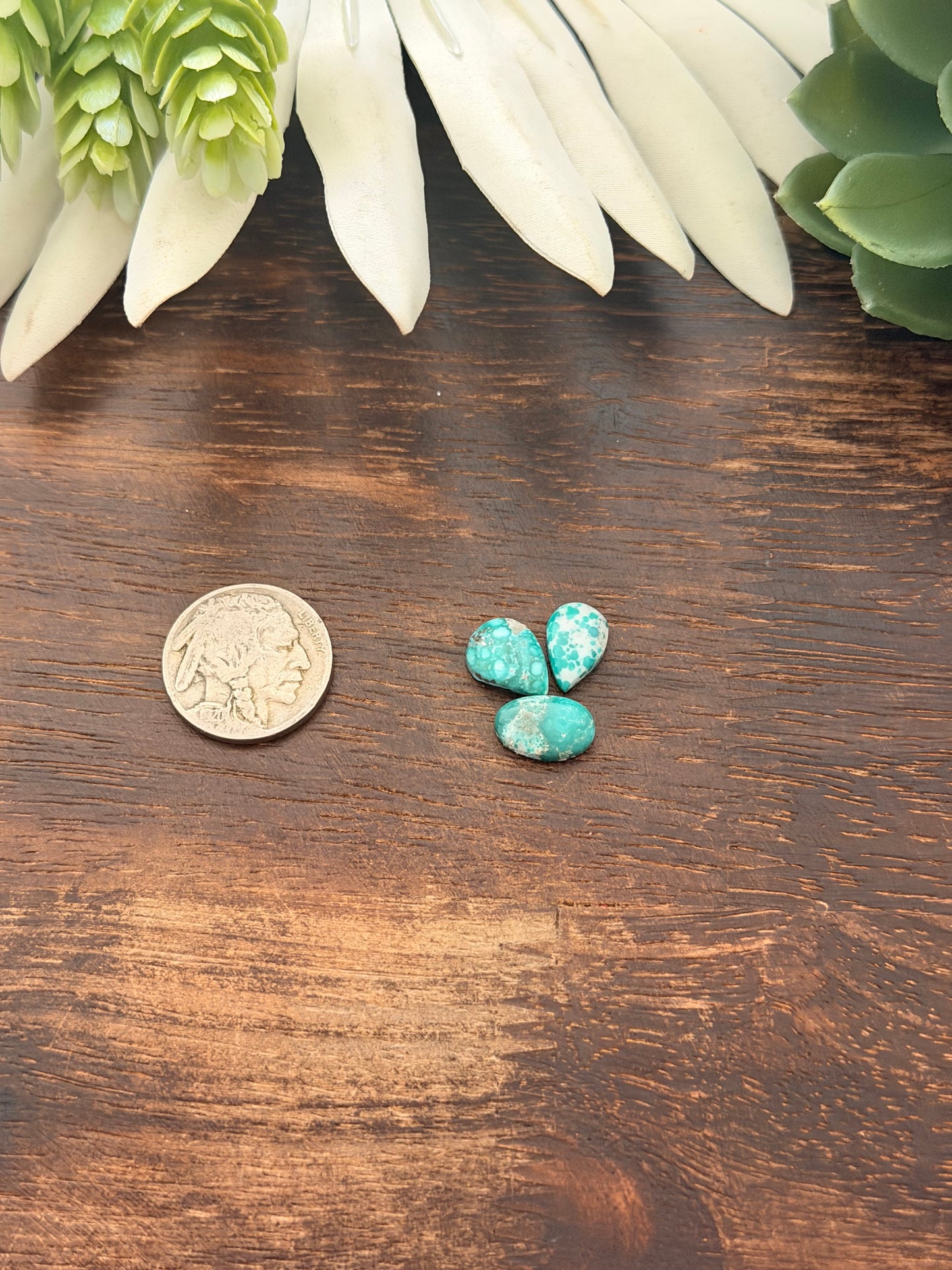 White Water Turquoise Cabs