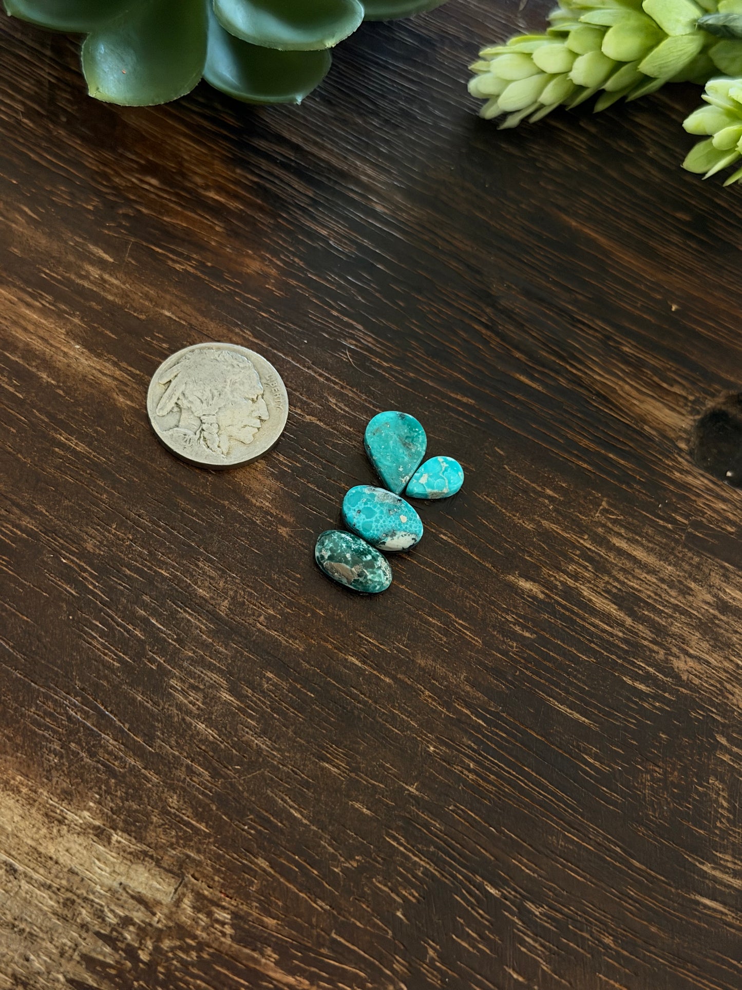 White Water Turquoise Cabs