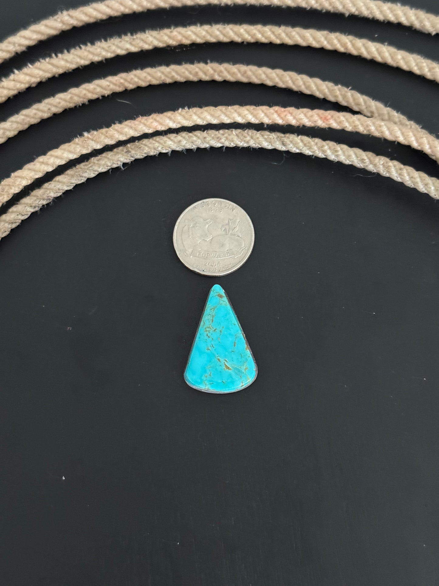 High Grade Kings Manassa Turquoise Cab