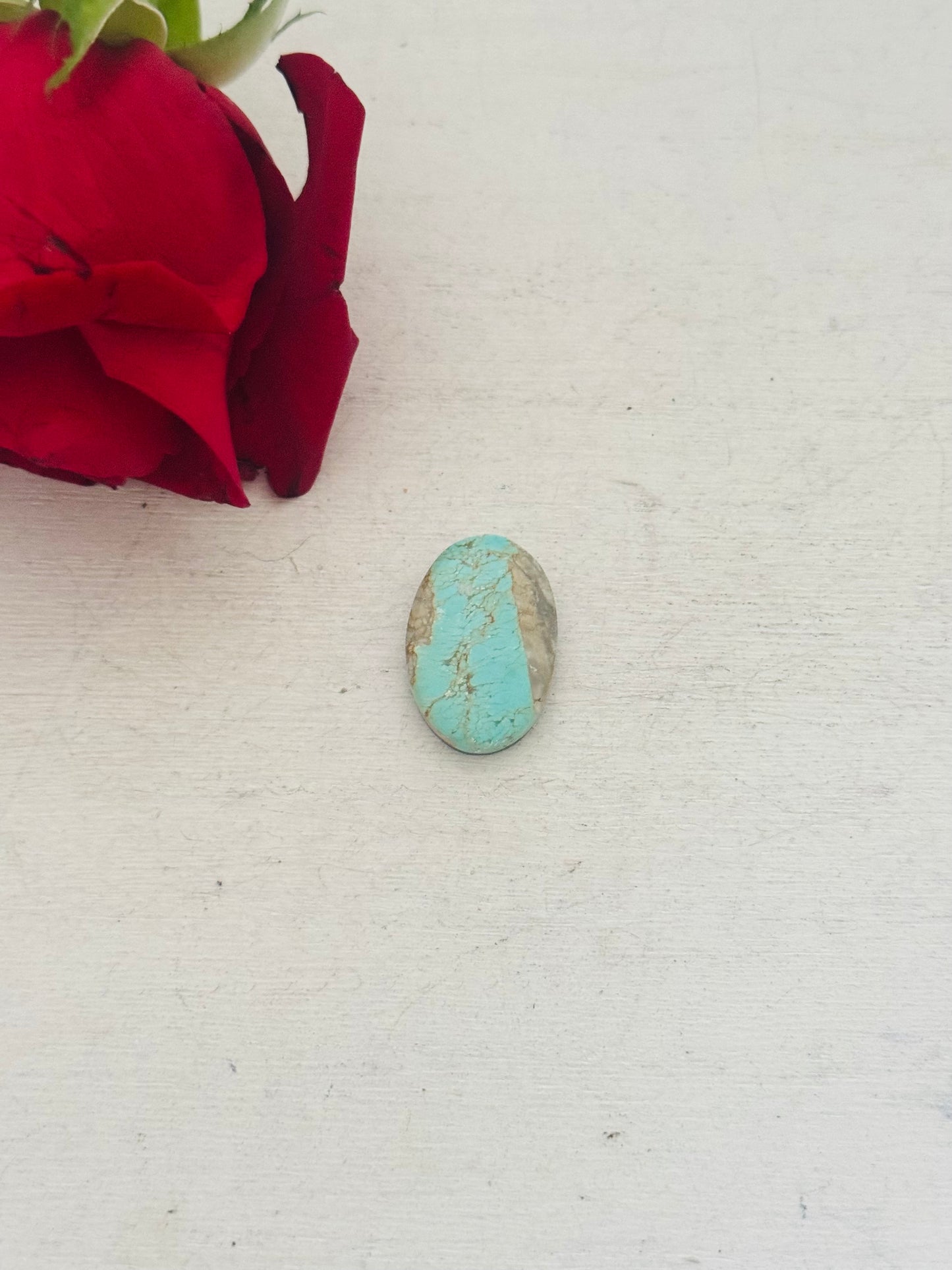 Number 8 Turquoise Cab
