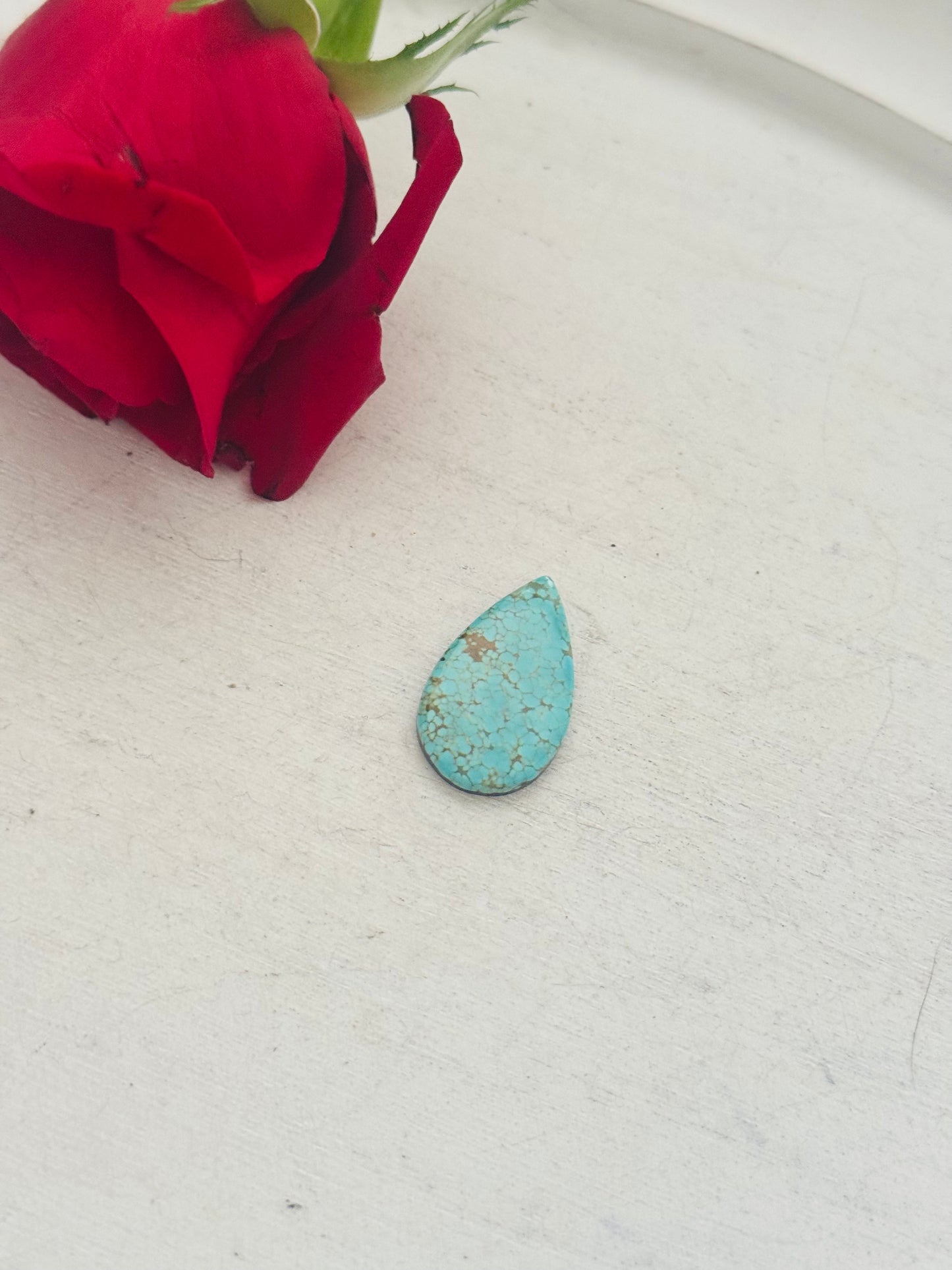 Number 8 Turquoise Cab