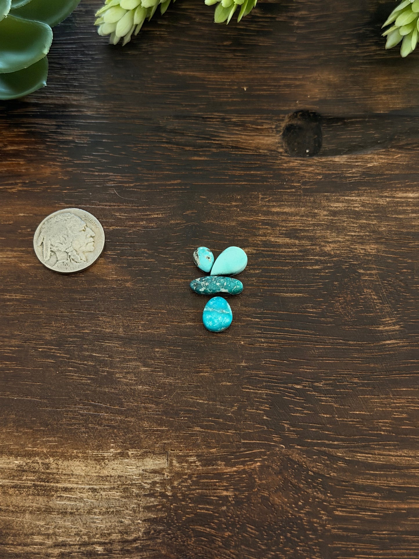 White Water Turquoise Cabs