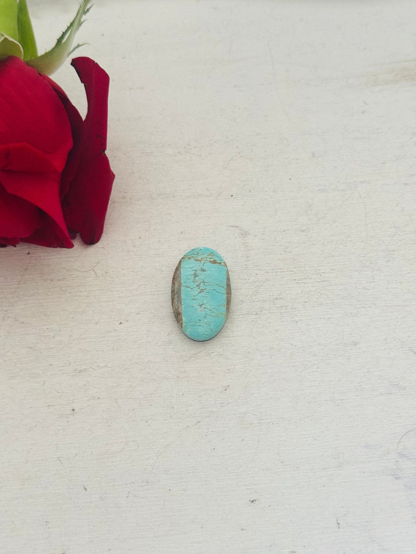 Number 8 Turquoise Cab