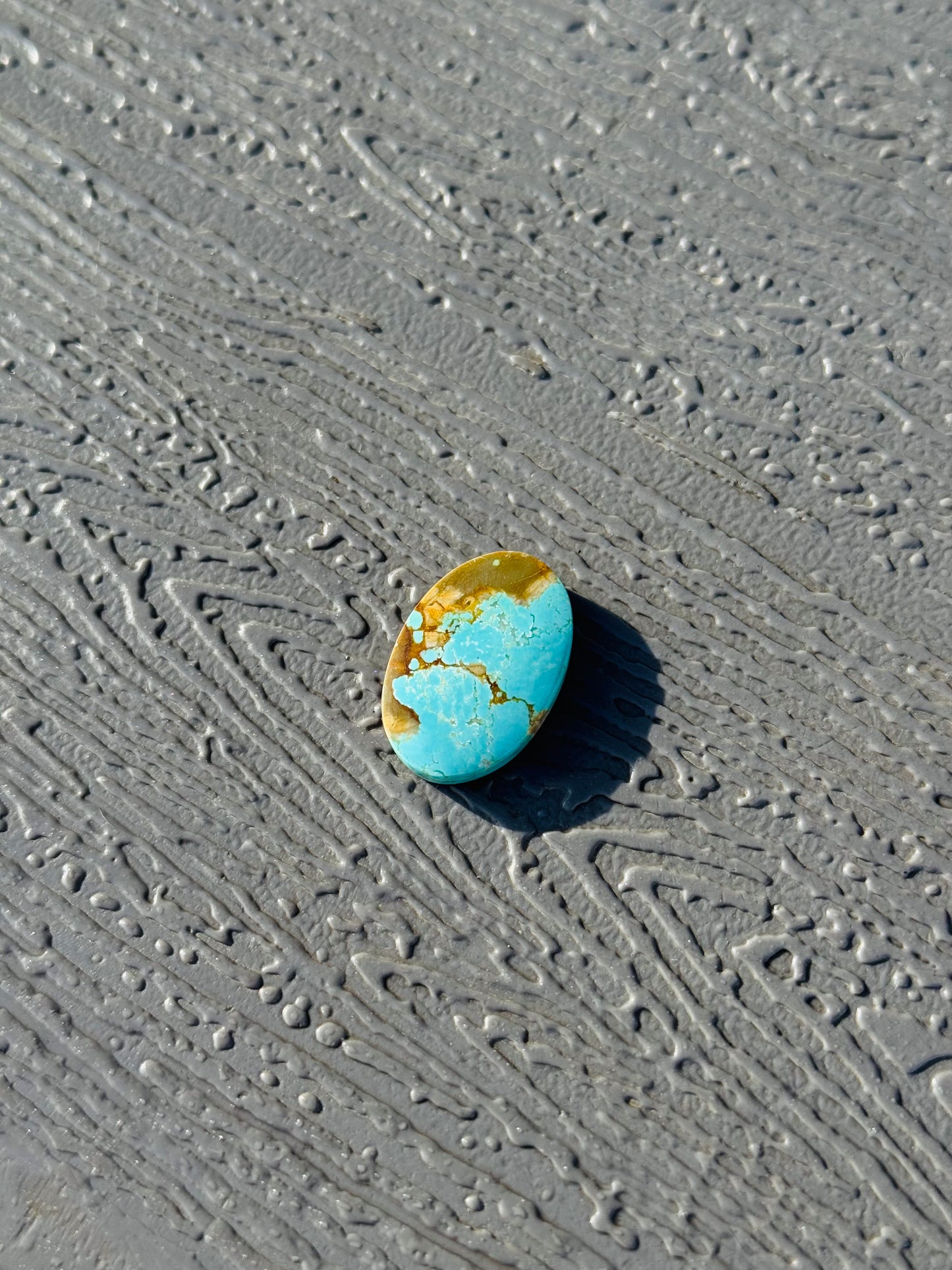 Number 8 Turquoise Cab