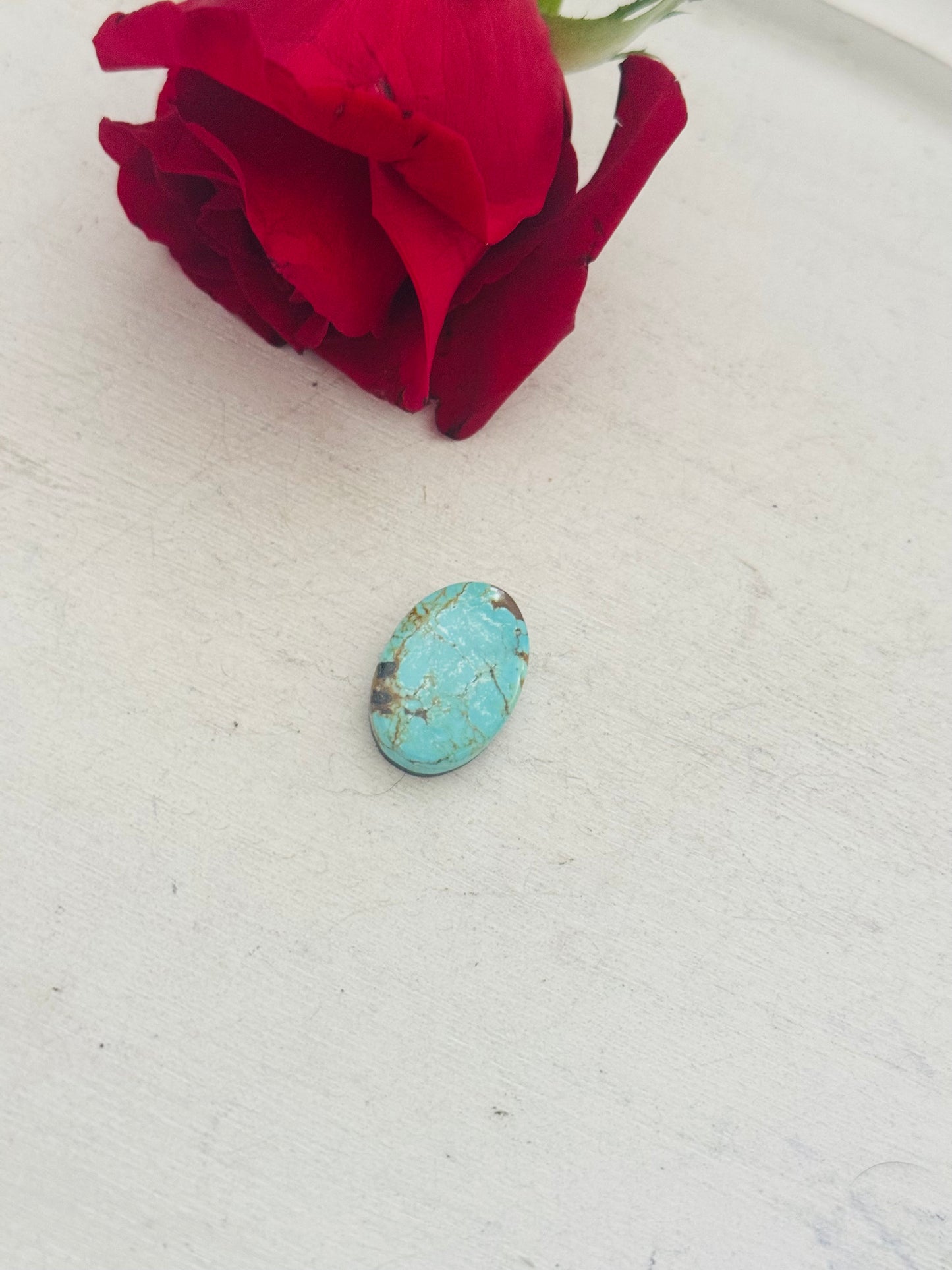 Number 8 Turquoise Cab