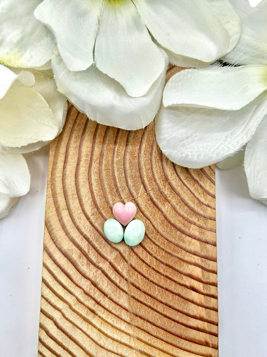 Palomino Variscite & Pink Conch Cabs