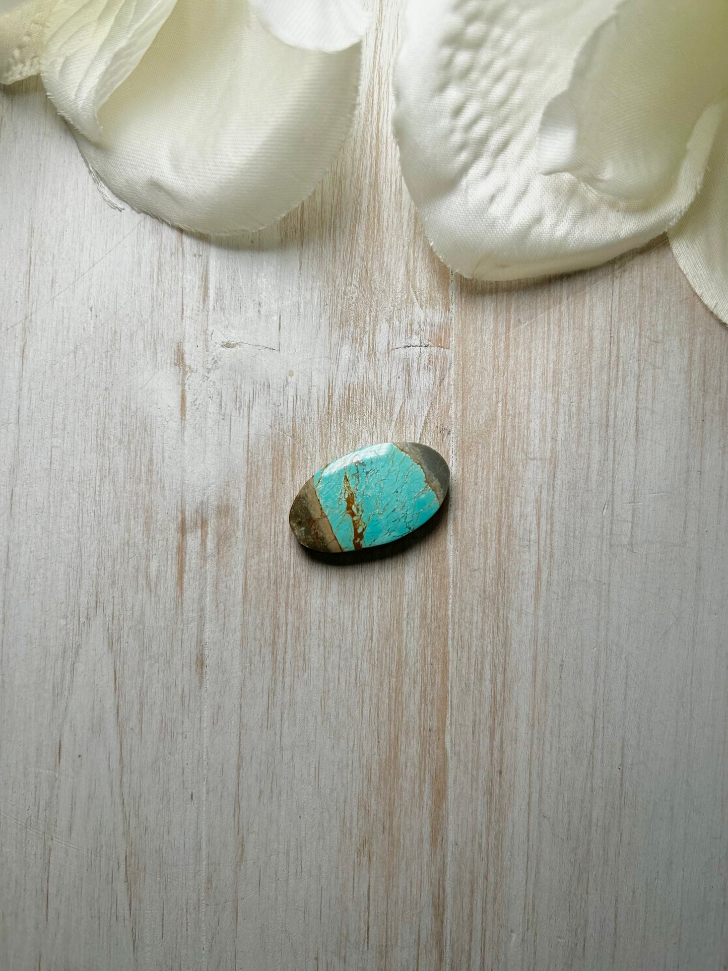 Number 8 Turquoise Cab