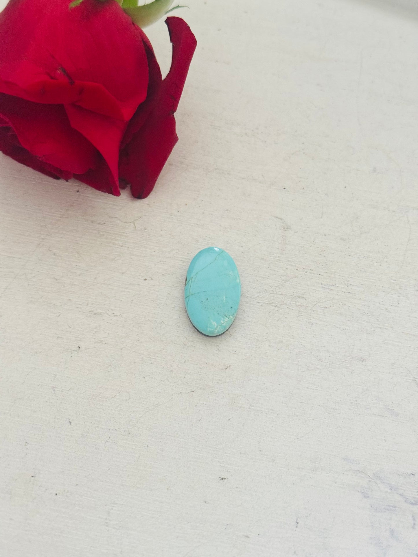 Number 8 Turquoise Cab
