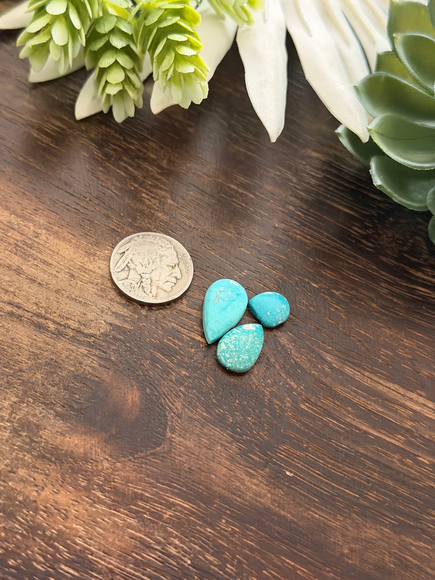 White Water Turquoise Cabs