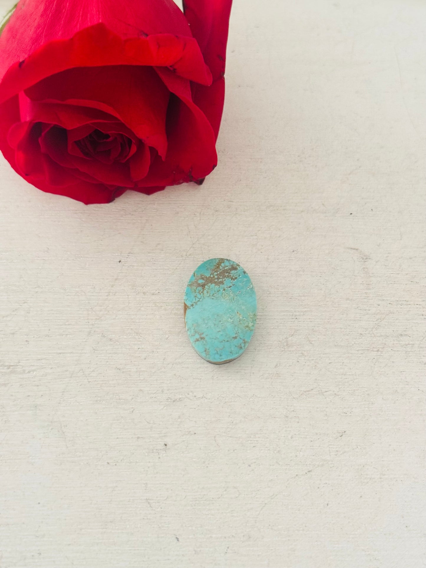 Number 8 Turquoise Cab