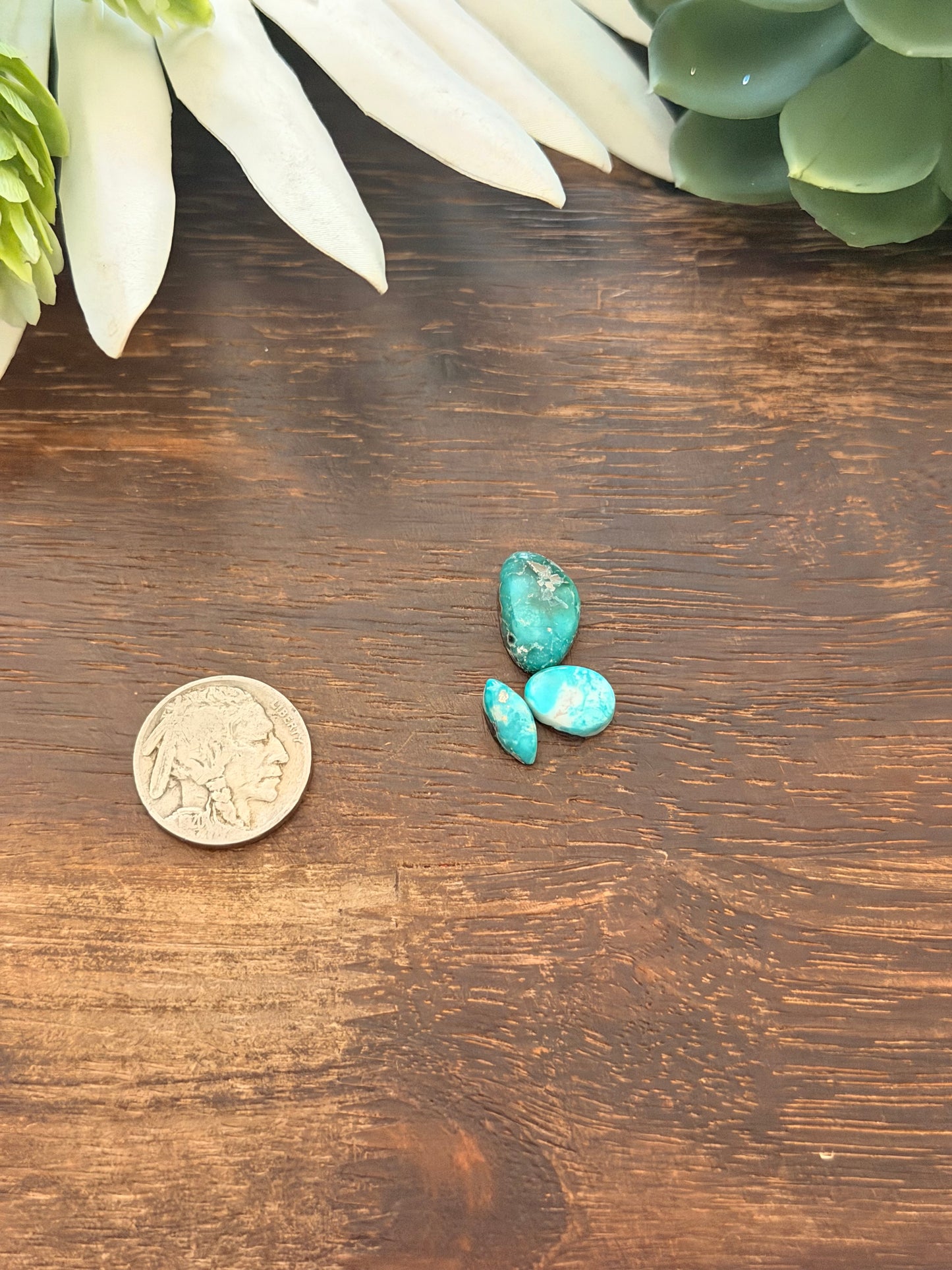 White Water Turquoise Cabs