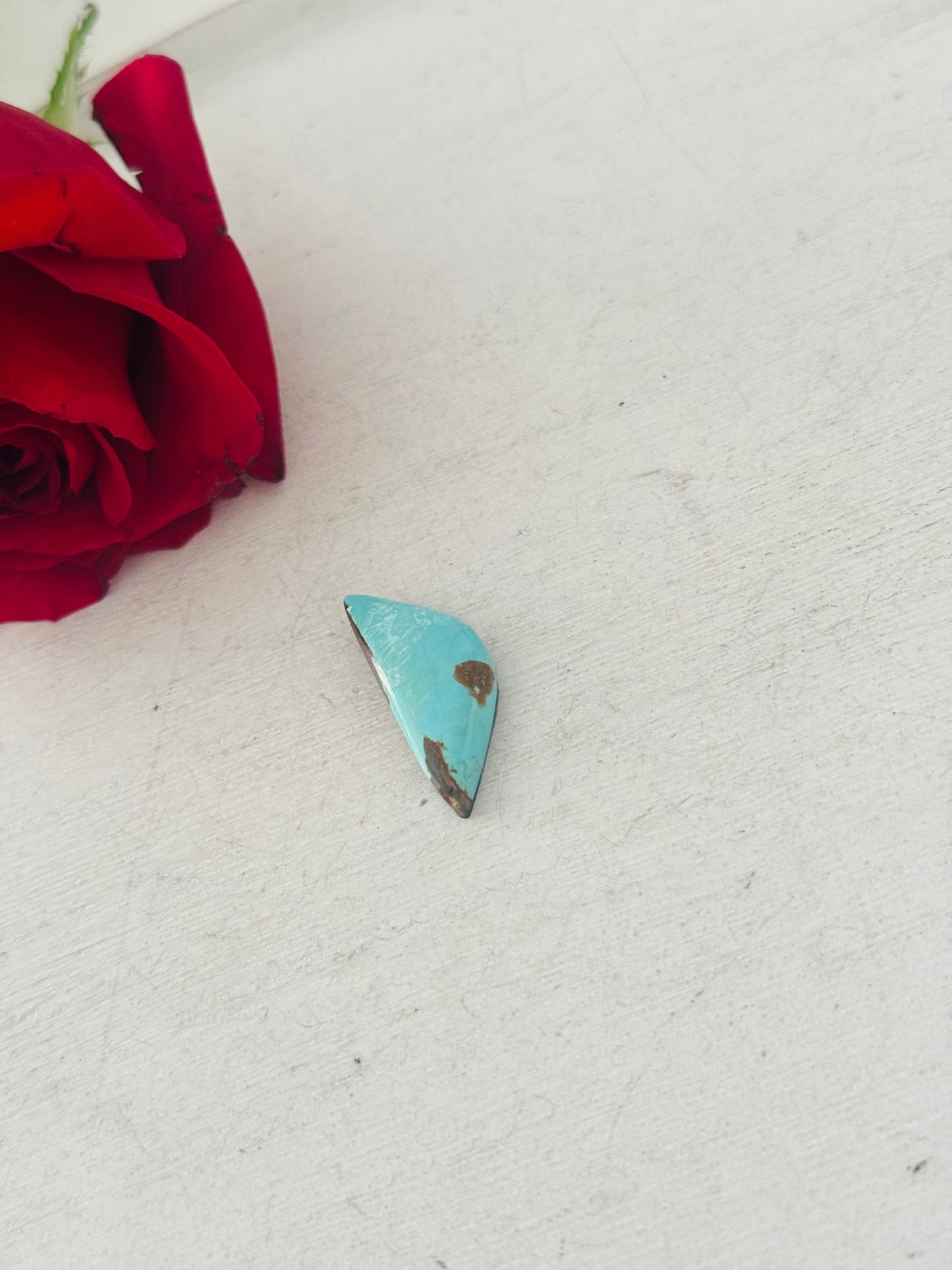 Number 8 Turquoise Cab