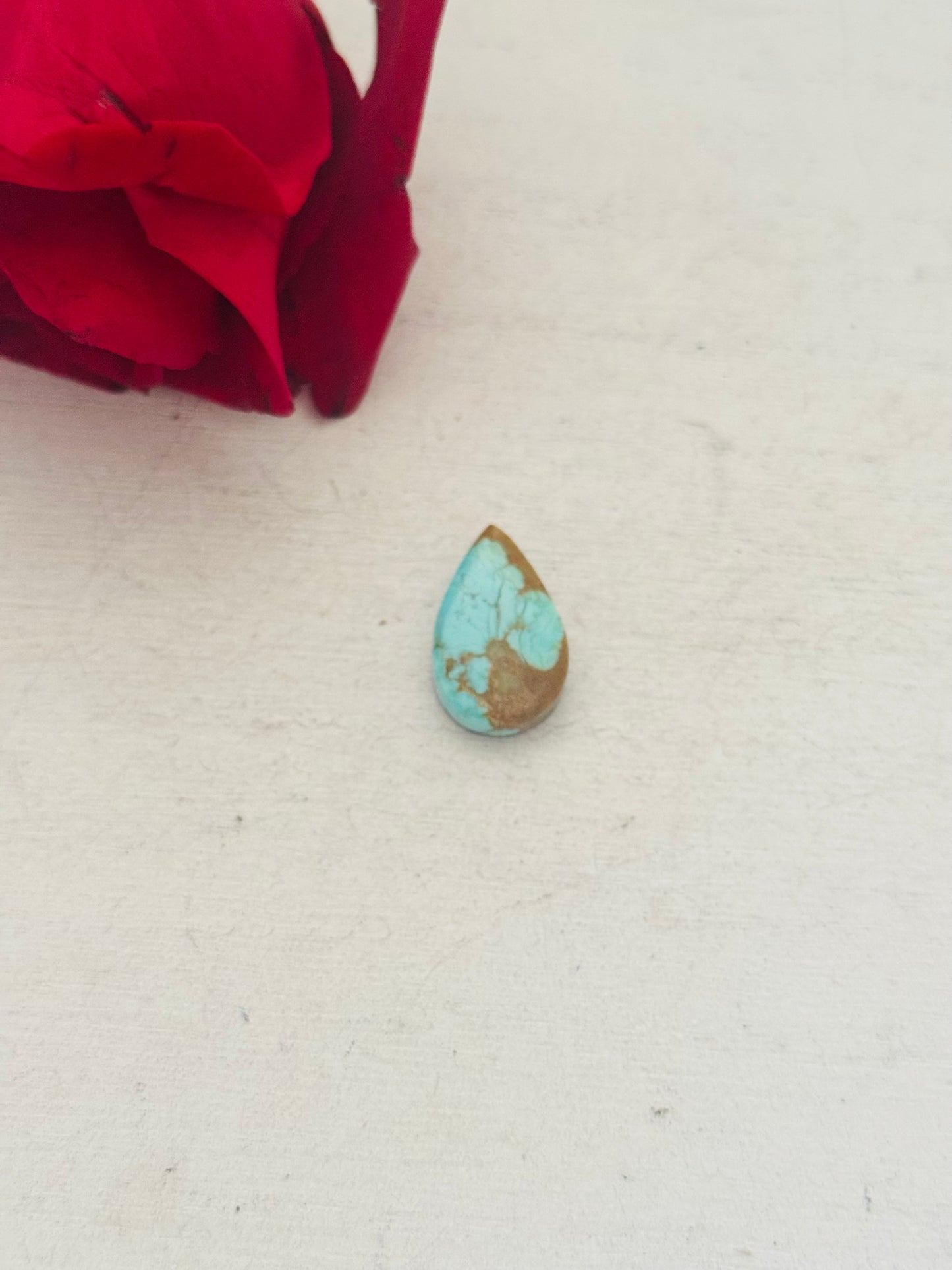 Number 8 Turquoise Cab
