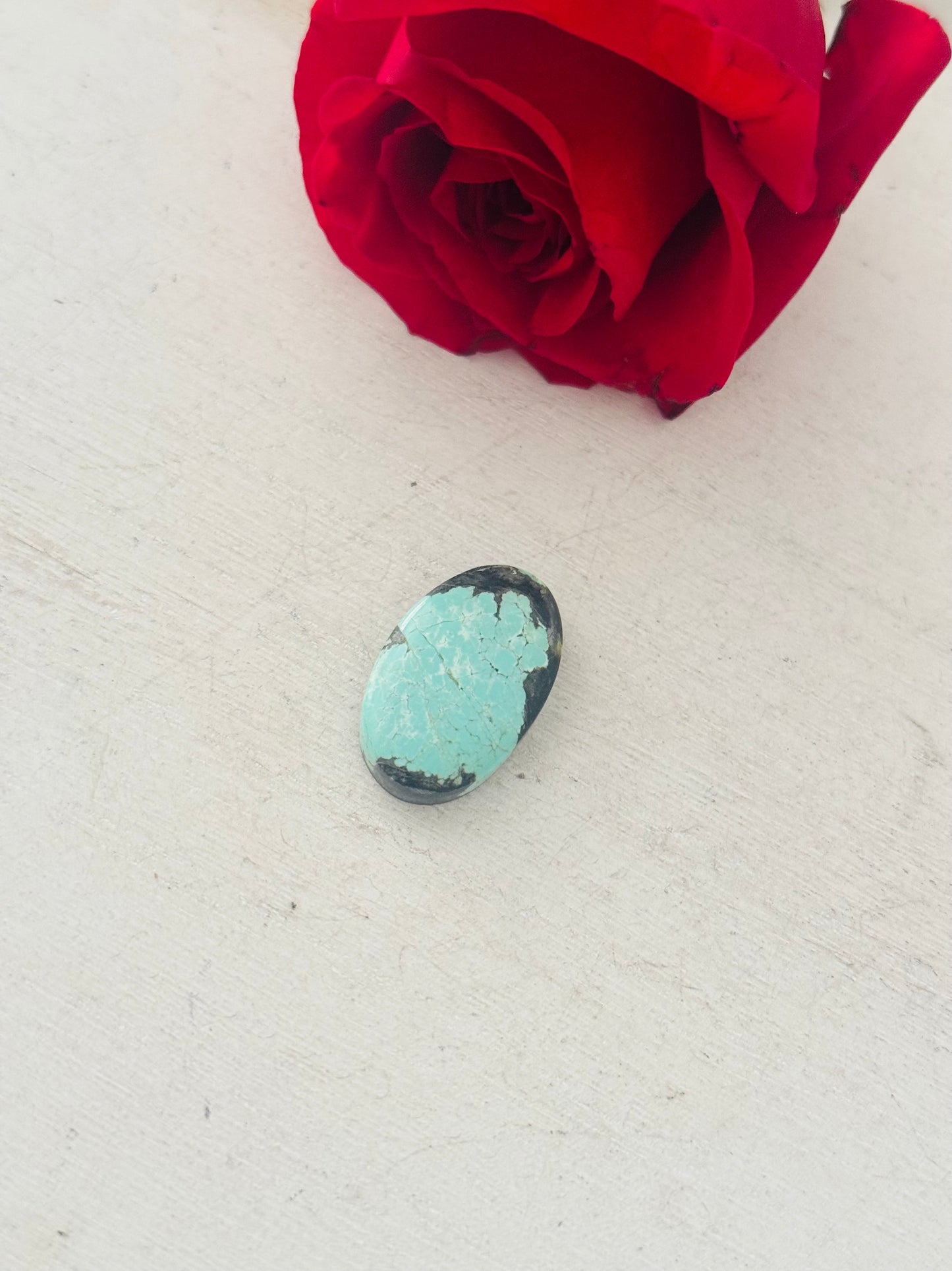 Number 8 Turquoise Cab