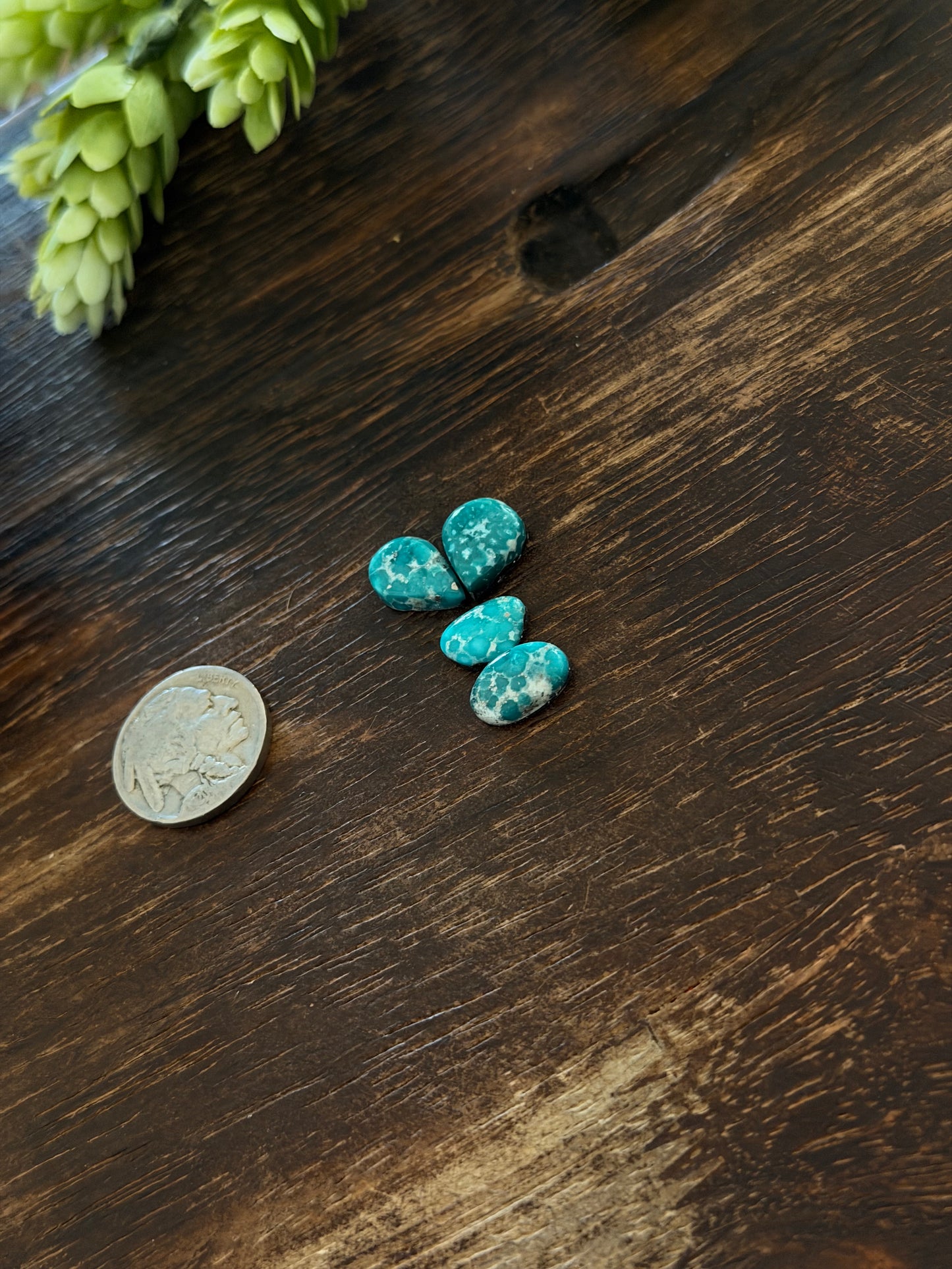 White Water Turquoise Cabs
