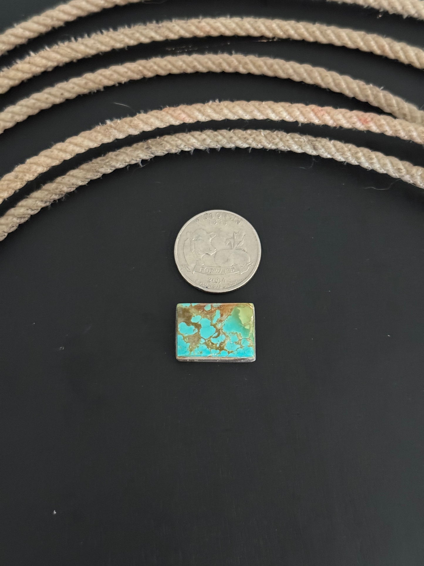 High Grade Kings Manassa Turquoise Cab