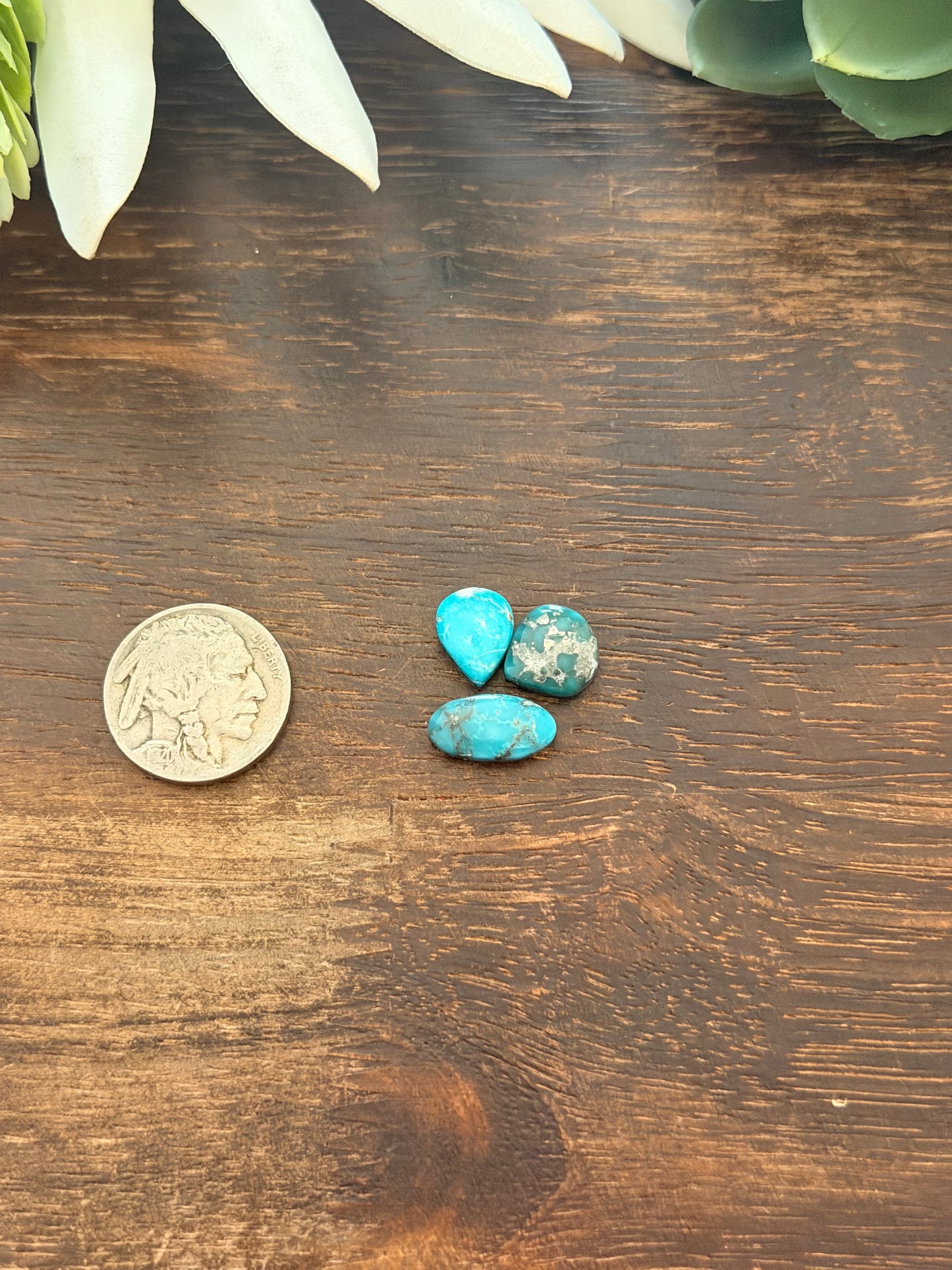 White Water Turquoise Cabs